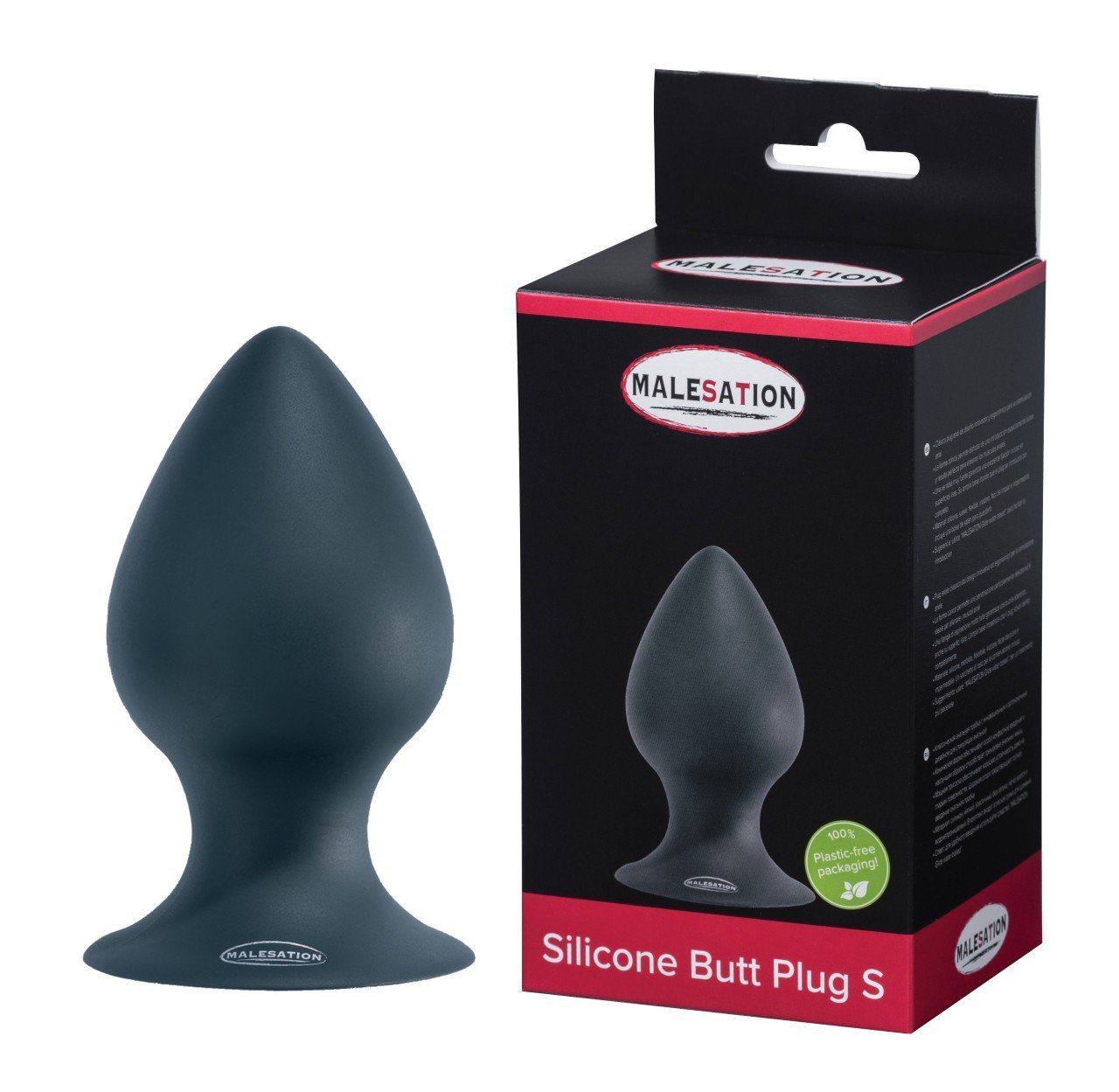 Malesation Analplug MALESATION Silicone Butt - (L,M,S,XL) Plug