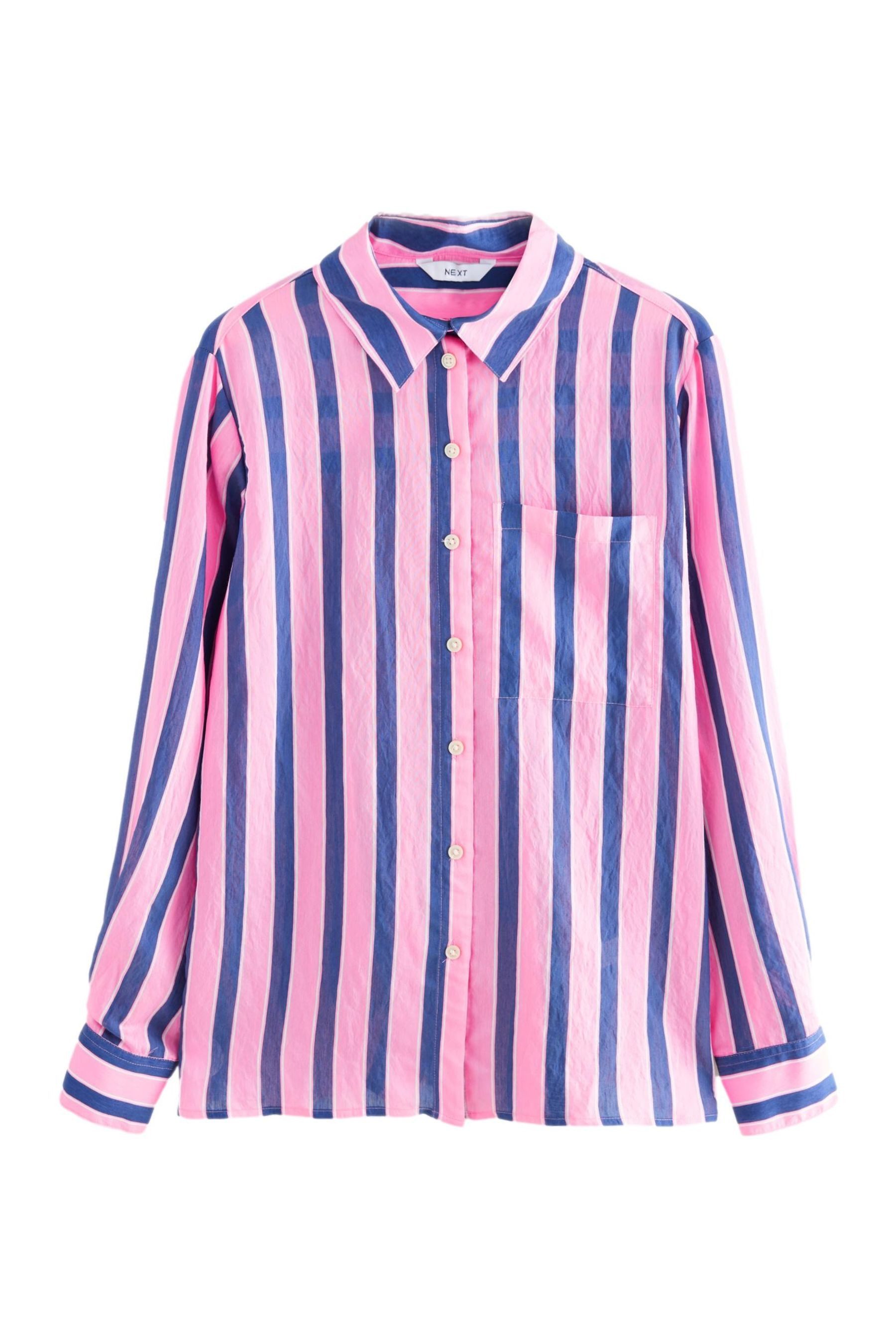 Next Langarmhemd Leichtes Button-down-Hemd mit langen günstig online kaufen