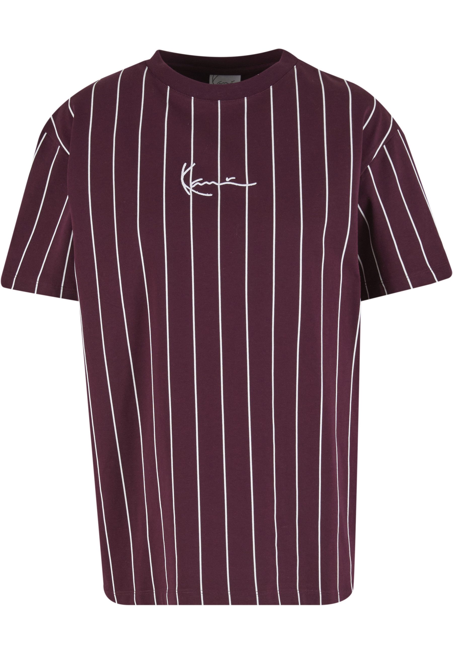 Karl Kani T-Shirt Karl Kani Small Signature Essential Pinstripe OS Tee (1-tlg)