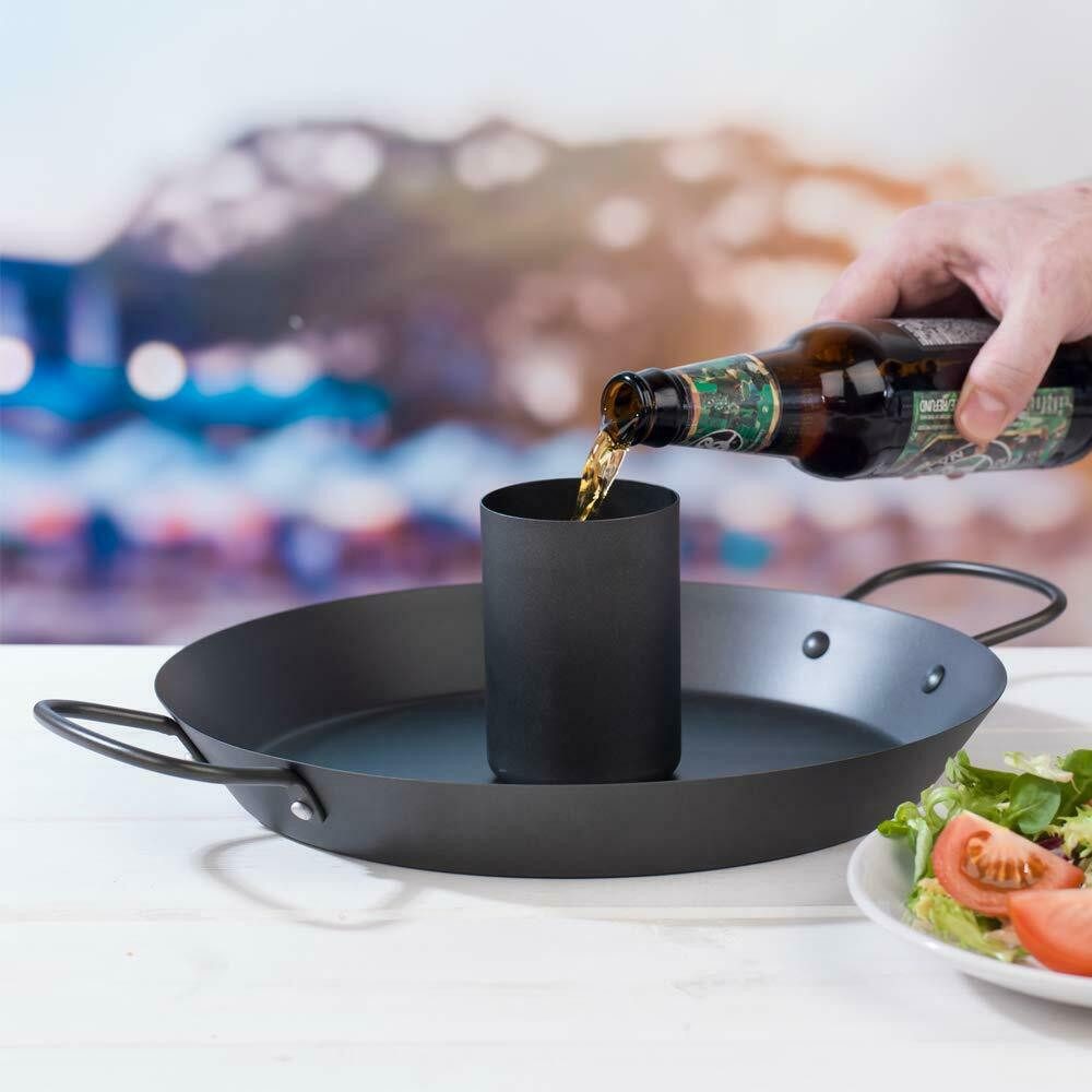JAMIE OLIVER Grillpfanne Jamie Oliver Hähnchenbräter Hähnchenhalter Hähnchen Grill Bierdose, Stahl (1-tlg) – Bild 5 von 5