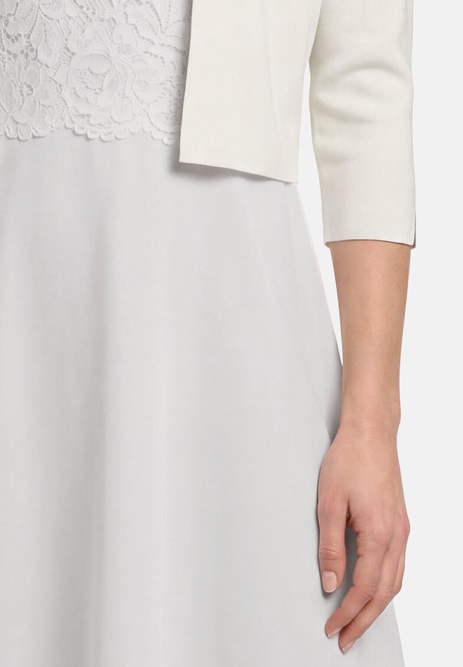 Vera Mont Strickjacke Damen langarm (1-tlg) Ärmelschlitz – Bild 5 von 5