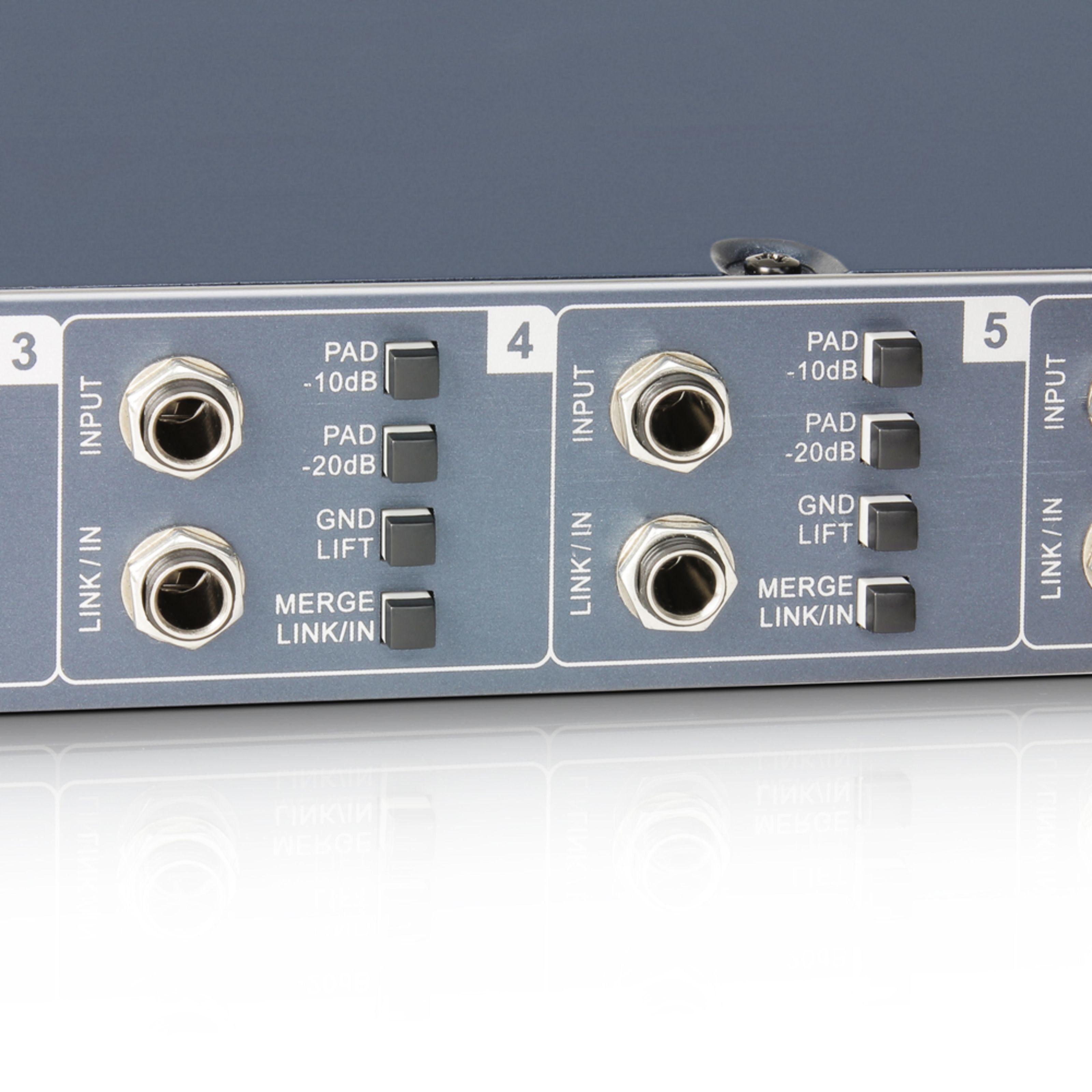 Palmer Audio-Wandler, (PAN 16 8 Ch passive DI Box, Zubehör, DI-Boxen), PAN 16 8 Ch passive DI Box - DI Box