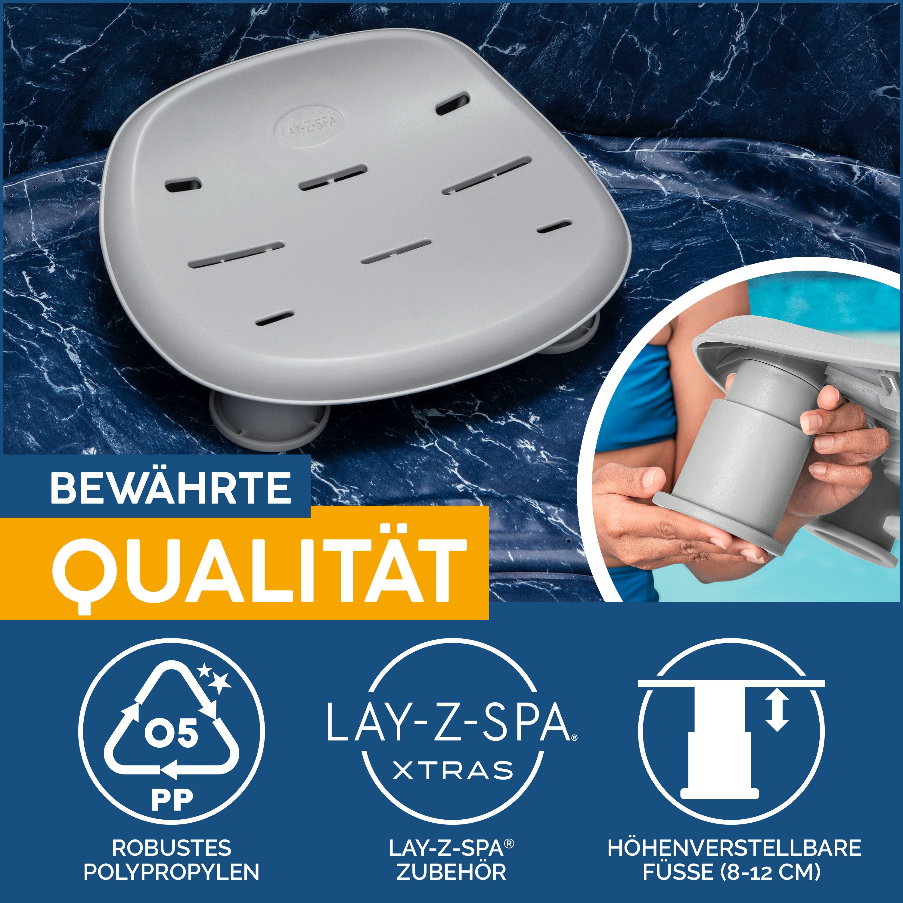 Bestway Whirlpoolsitz 40,8 x 31,5 x 20 cm