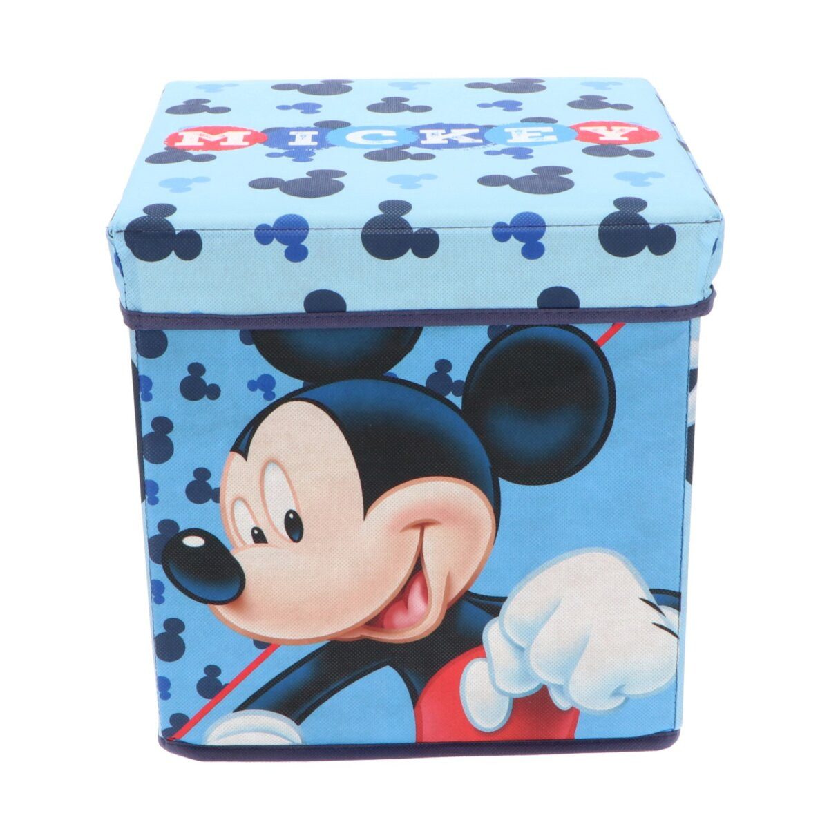 Disney Aufbewahrungsbox Mickey Maus Aufbewahrungsbox zusammenklappbar 30x30cm