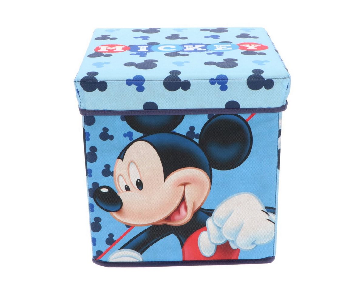 Thumbnail - Disney Aufbewahrungsbox Mickey Maus Aufbewahrungsbox zusammenklappbar 30x30cm