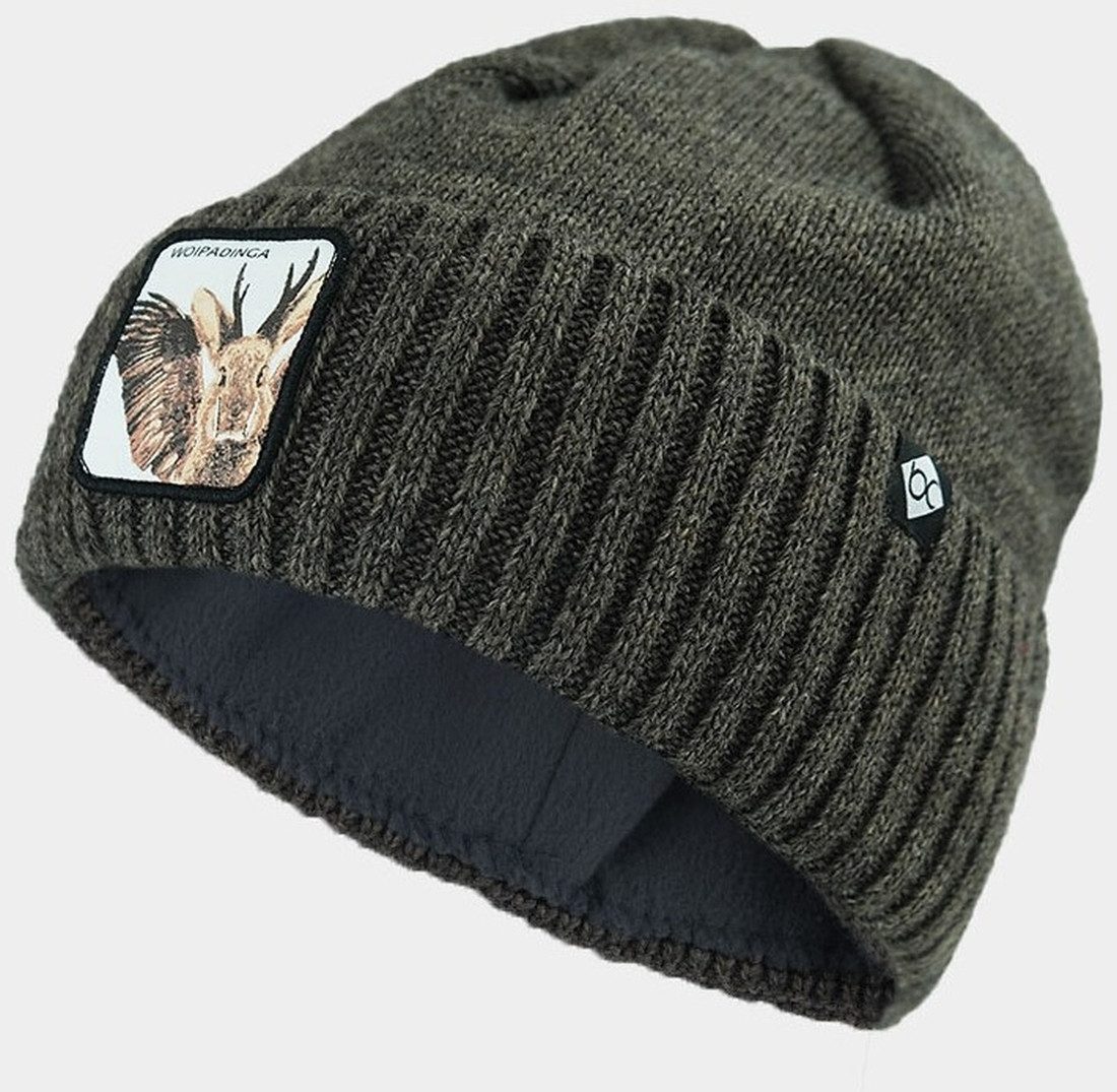 Bavarian Caps Strickmütze Strickmütze mit Fleecefutter