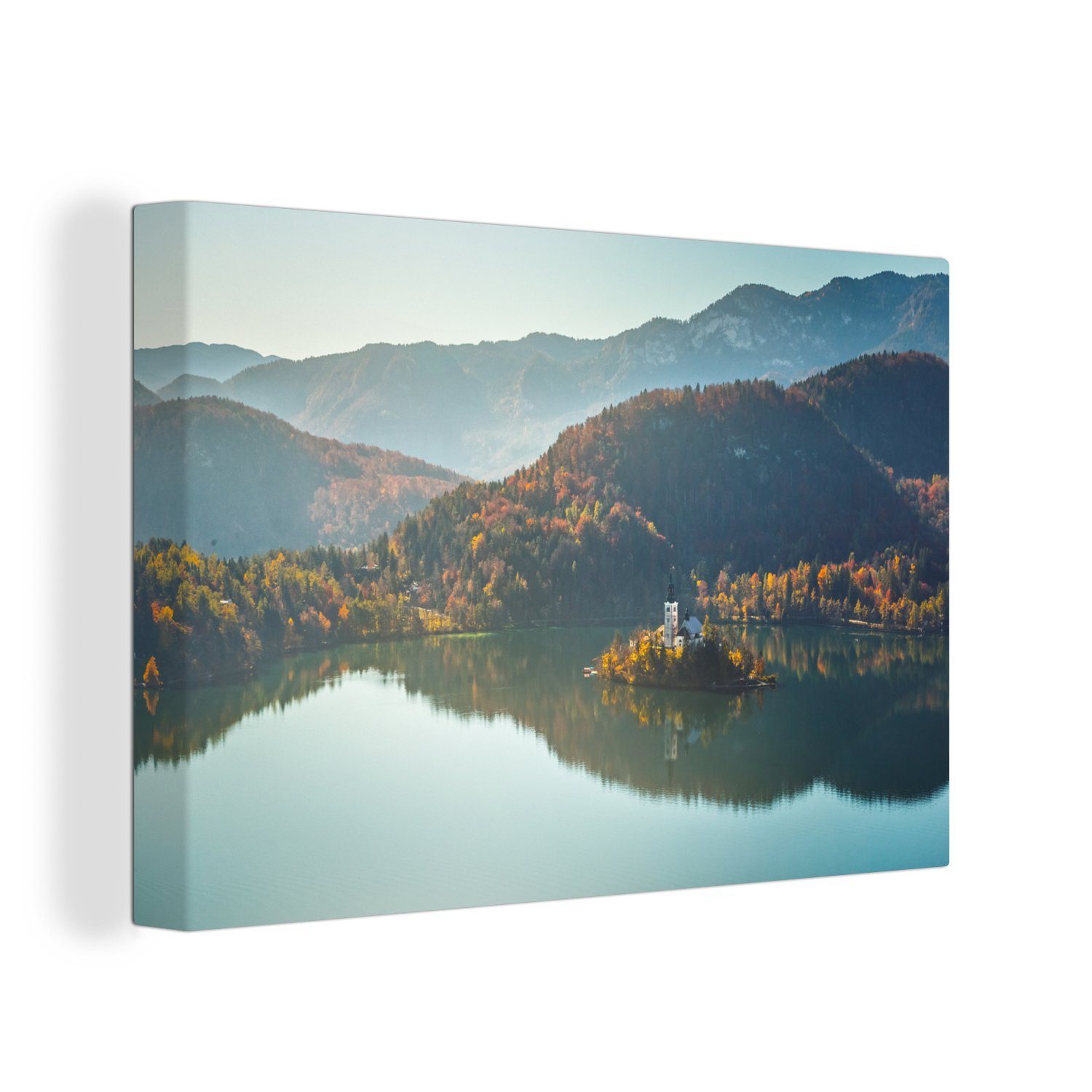 - St), 30x20 Wandbild Luft, Leinwandbild (1 Leinwandbilder, Slowenien Wanddeko, Mehr Aufhängefertig, cm - OneMillionCanvasses®