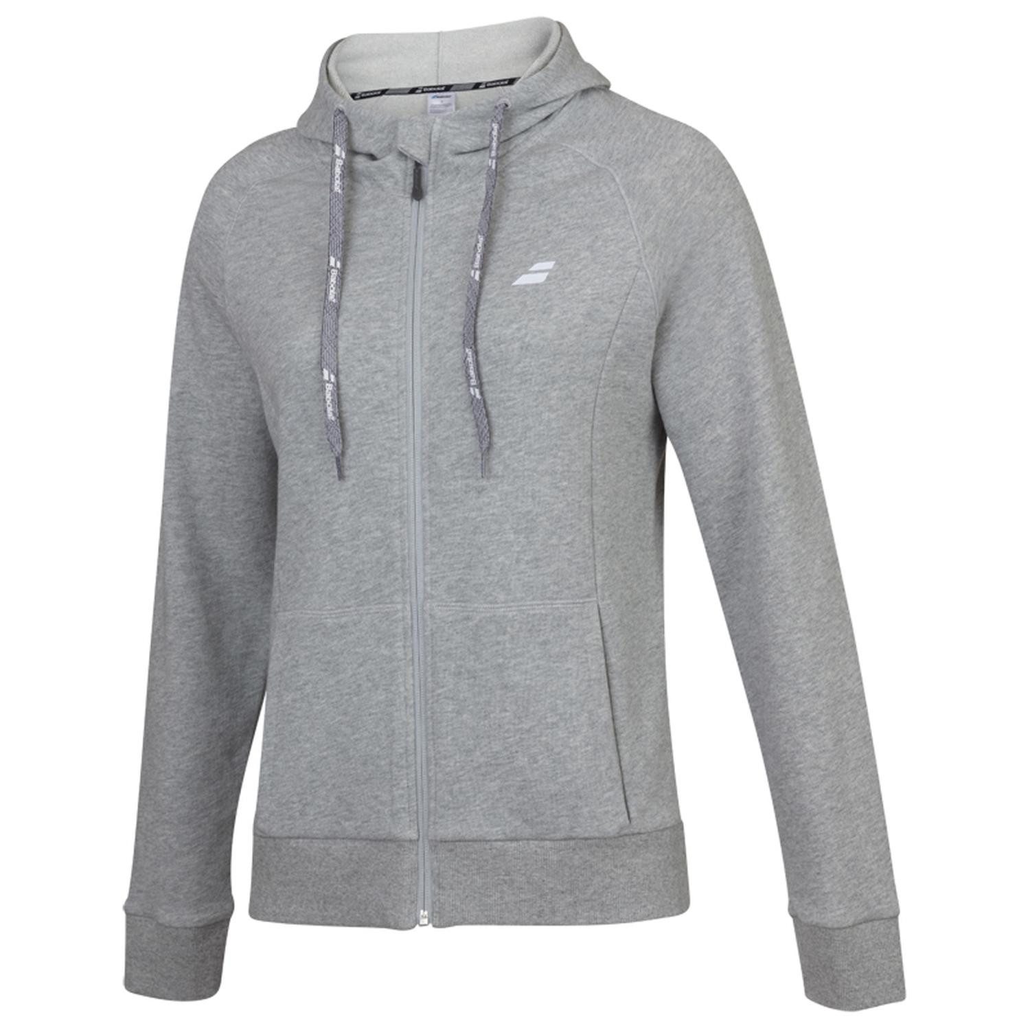 Tennisjacke EXERCISE HOOD JACKET GIRL