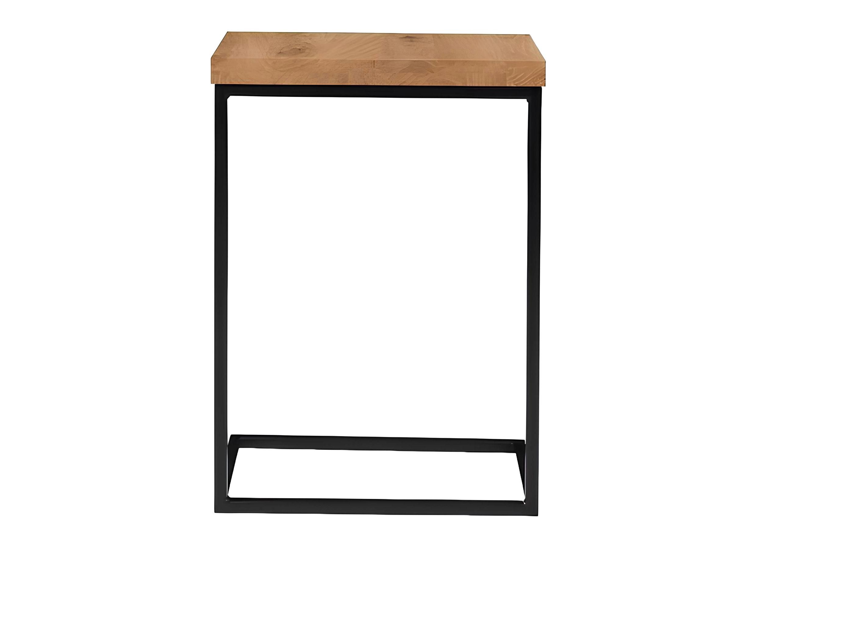 Xlmoebel Beistelltisch Eleganter Designertisch aus Holz für stilvolles Wohnen (Beistelltisch, 1-St., Beistelltisch), Hergestellt in Europa