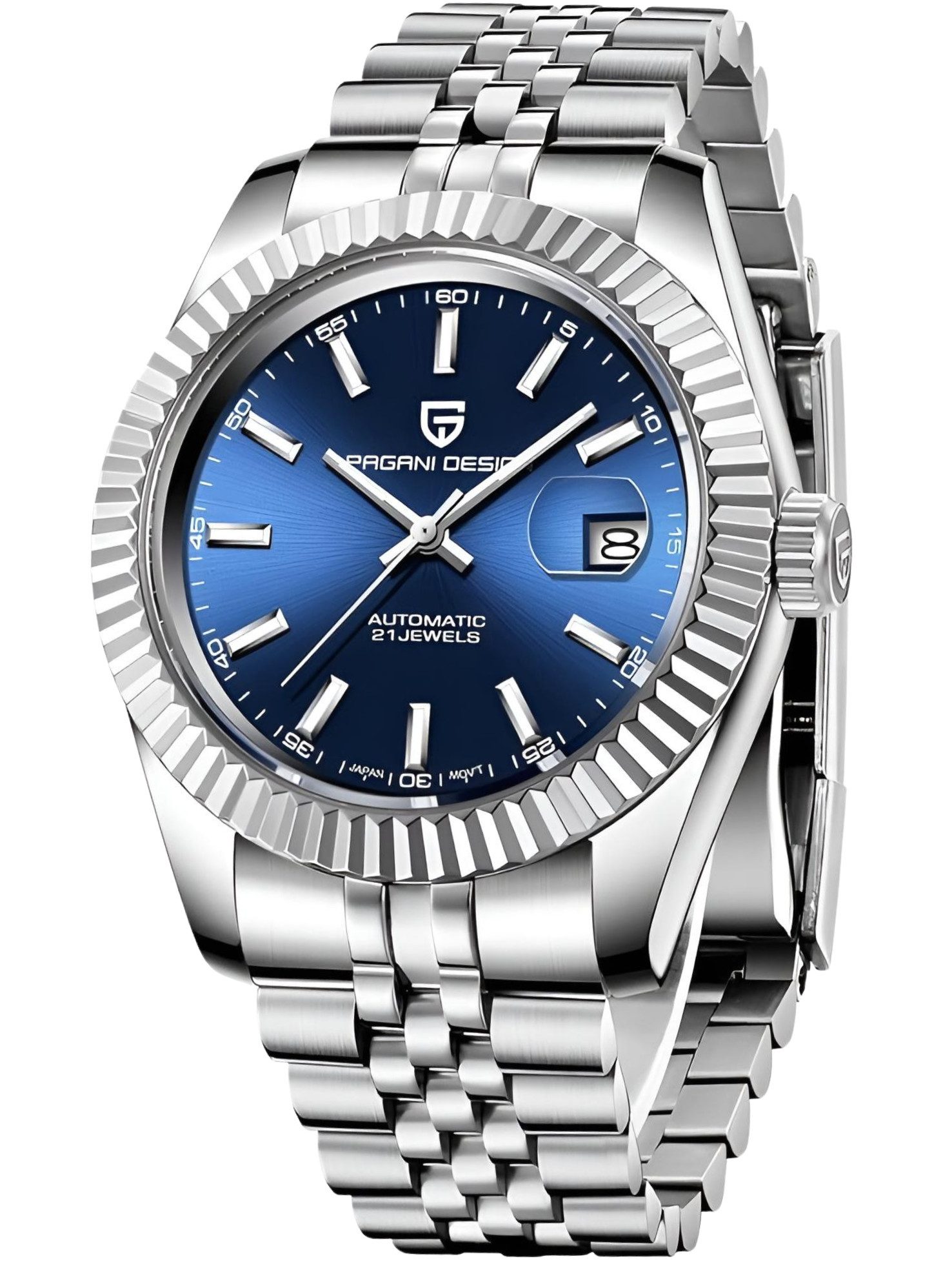 Automatikuhr Armbanduhr Herren Uhr Edelstahl Herrenuhr GTM