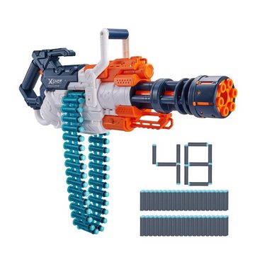 ZURU Blaster Dartblaster Crusher, Halbautomatischer Federdruckblaster im Minigun-Look