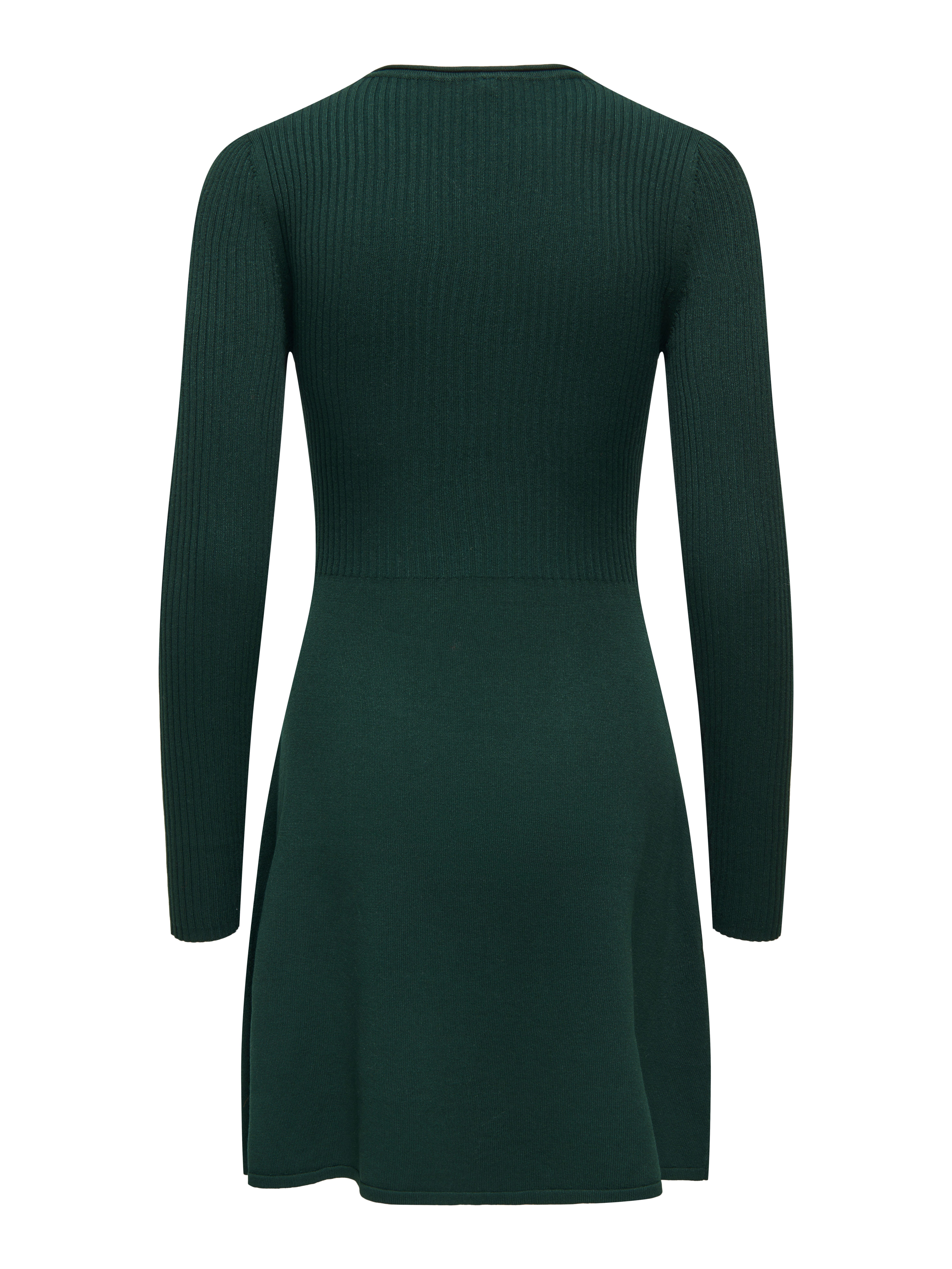 ONLY Minikleid ONLMISTY LIFE LS O-NECK RIB DRES EX KNT Viskosemischung, regular fit, Rundhals – Bild 5 von 5