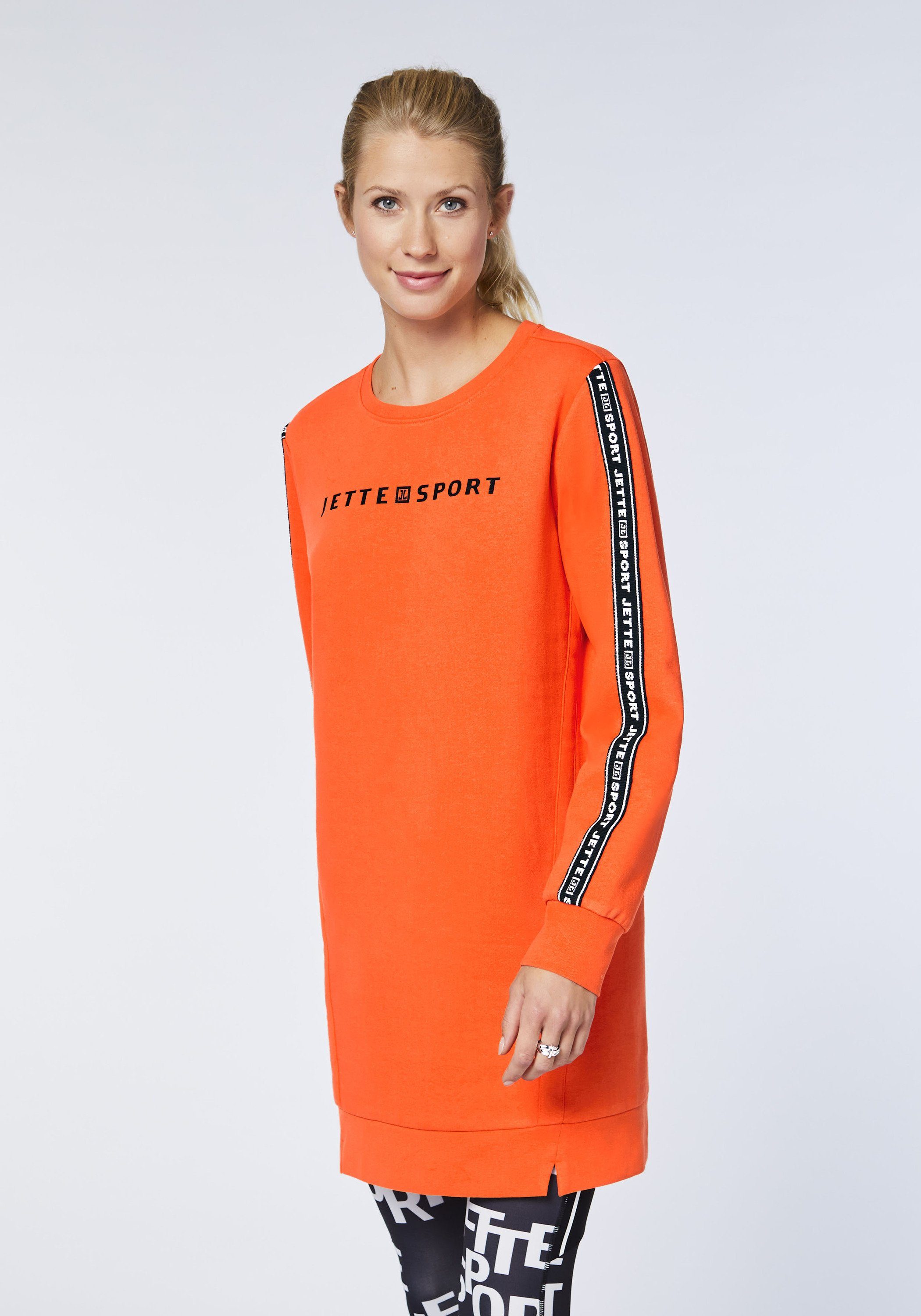 SPORT mit Flame Sweatkleid Logo-Dekor 17-1462 JETTE