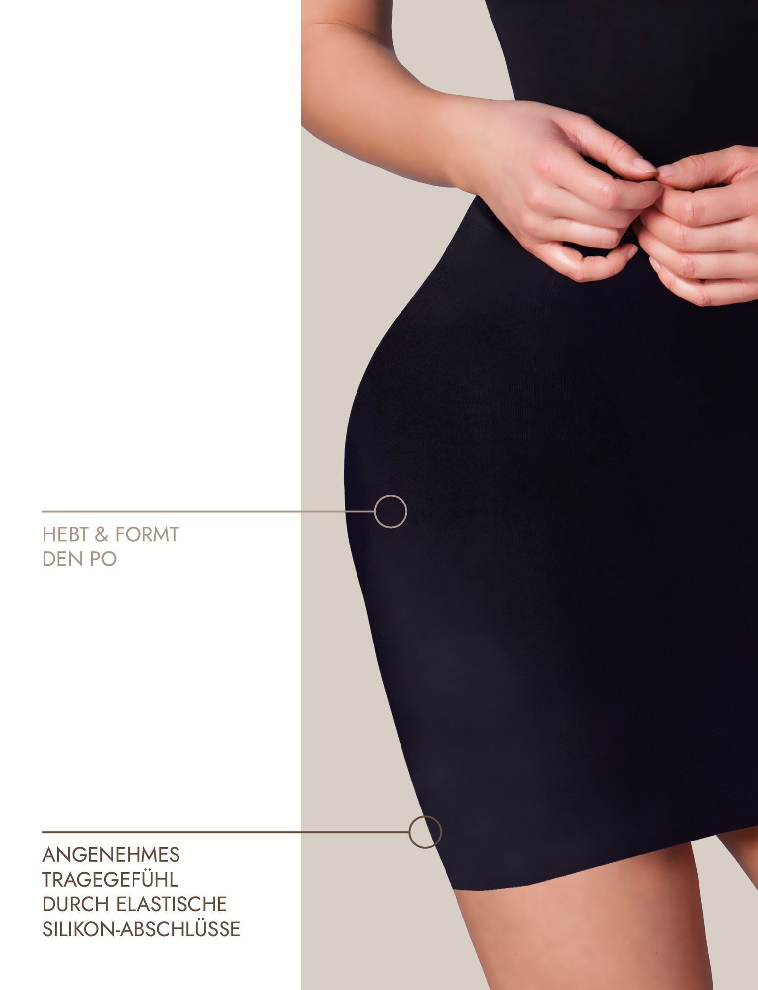 Miss Perfect Shaping-Kleid 34208 Figurformendes Shapewear Torsettekleid Nahtlos mit Kühlungseffekt – Bild 4 von 5