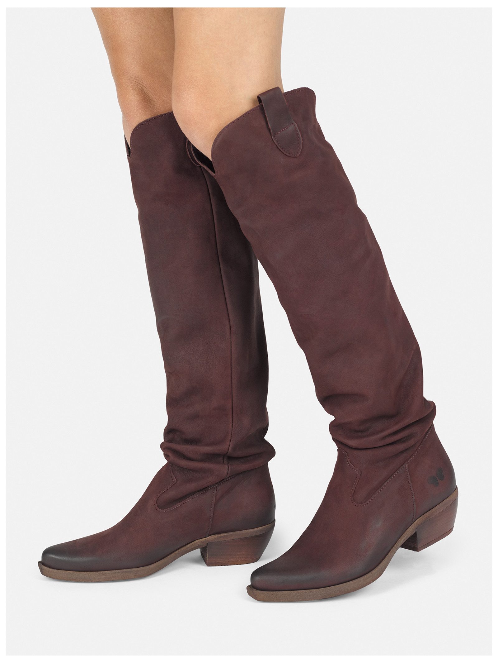 Felmini Stiefel Leder . Bikerboots