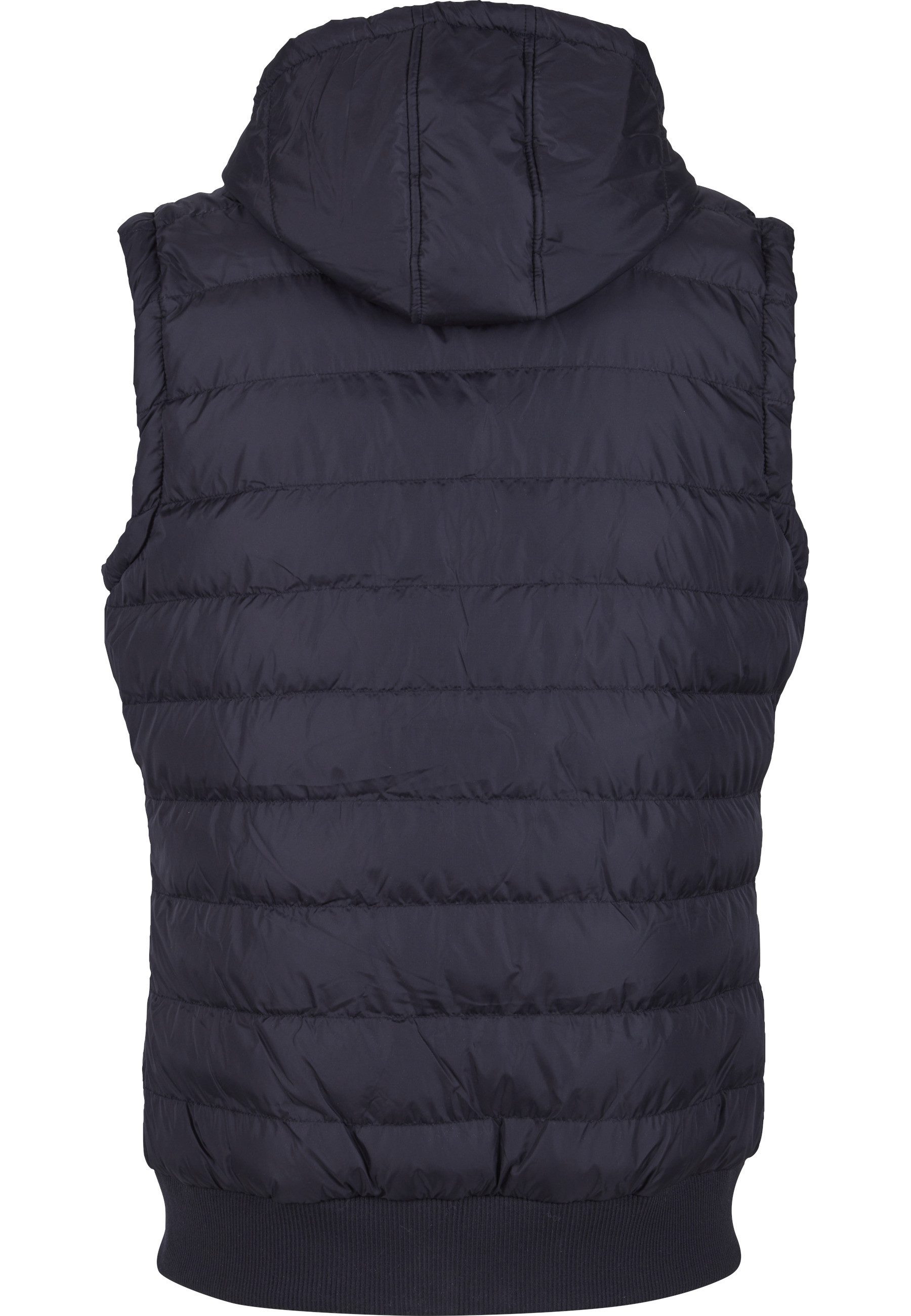 URBAN CLASSICS Jerseyweste Urban Classics Herren Small Bubble Hooded Vest (1-tlg)