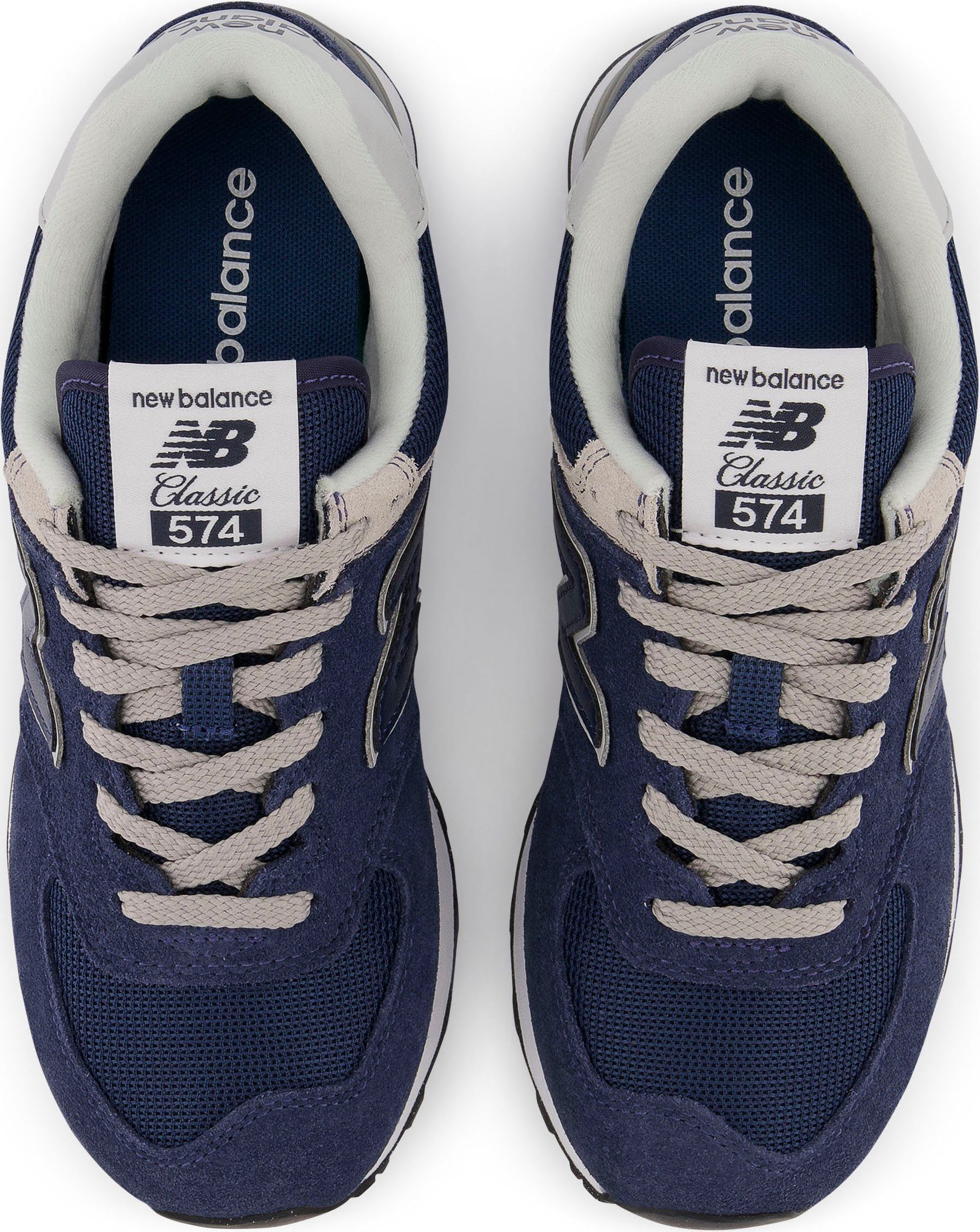 New navy-grau-weiß Core Balance Sneaker WL574