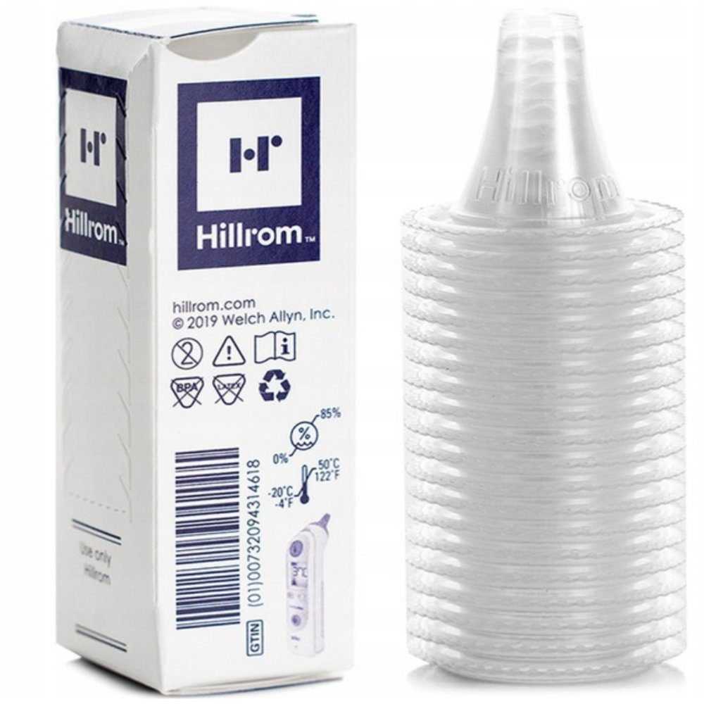 Ersatzschutzkappen Braun Hillrom Thermoscan Schutzkappen, 20-St., Hygienische Temperaturmessung, Einfache Anwendung, Einweg-Schutzkappen