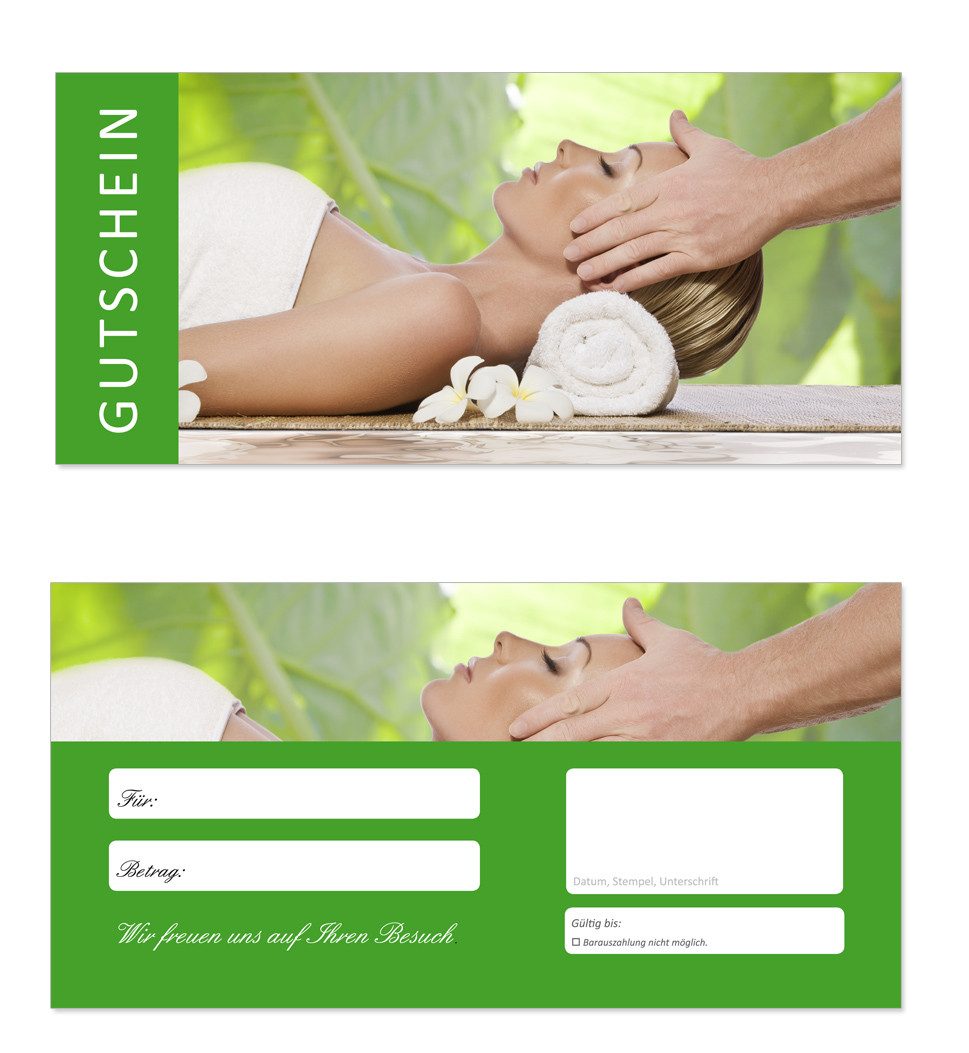 LYSCO Geschenkkarte Geschenkgutscheine Wellness Spa Gutscheinkarten, Kosmetik Studio Massage Erholung Entspannung