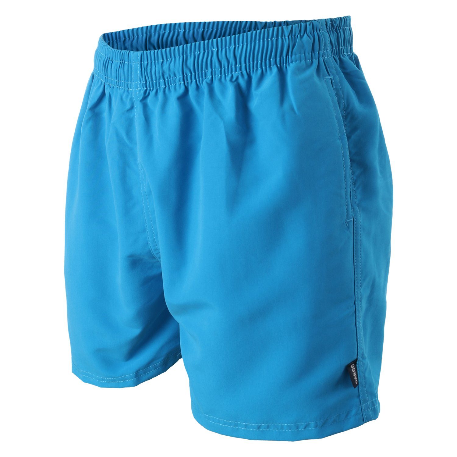 OAHOO Badehose Herren Badeshorts (1 Stück) Badehose mit Mesh-Futter und Taschen Malibu Blue