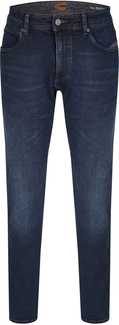 camel active 5-Pocket-Jeans »MADISON« leichter Used-Look