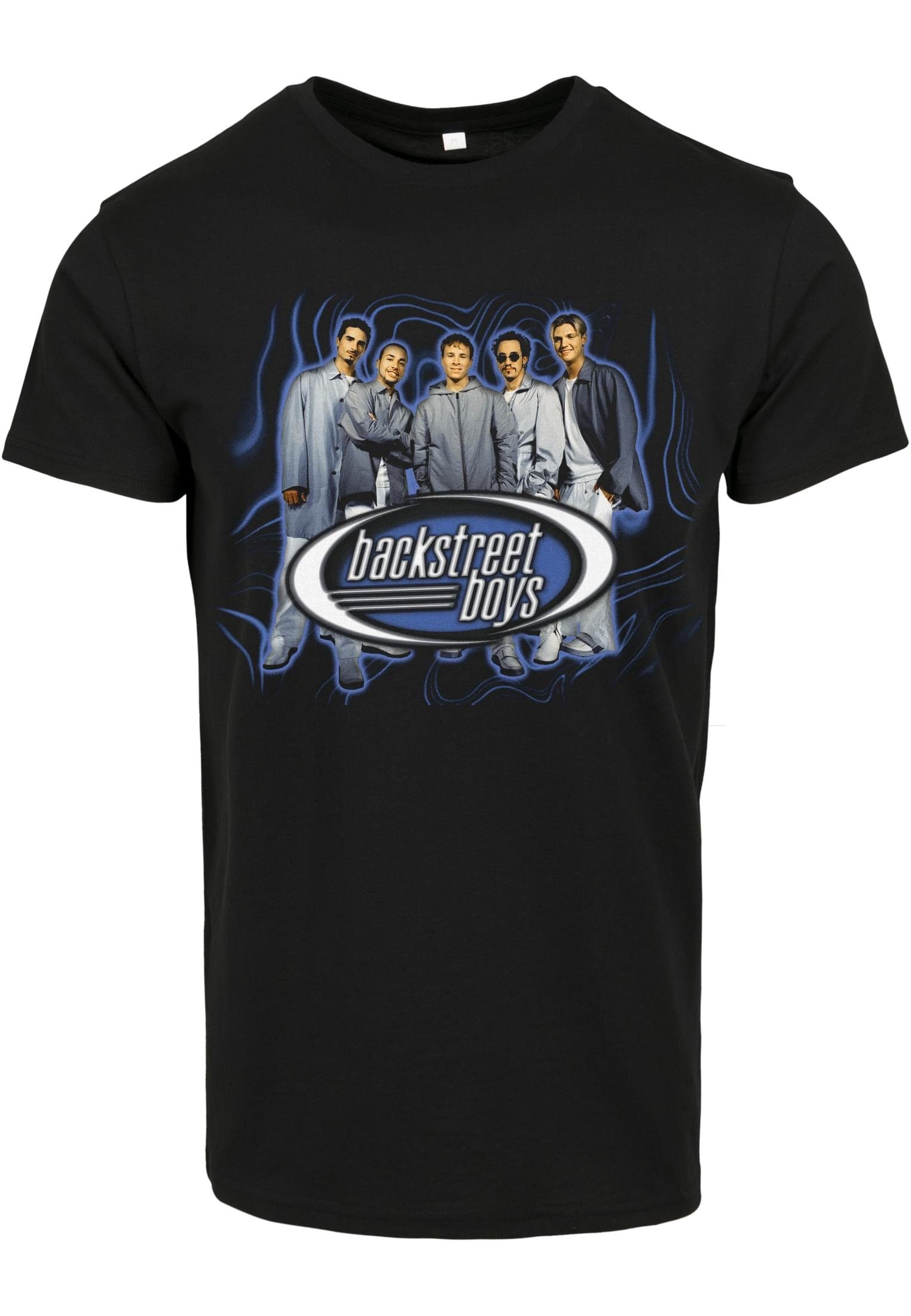 Merchcode Kurzarmshirt Merchcode Herren Backstreet Boys Throwback Oval Tee (1-tlg)