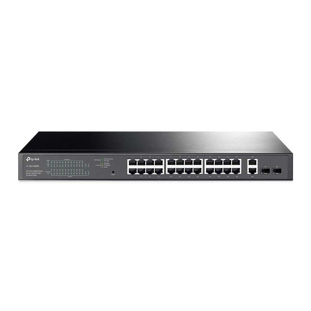 tp-link TL-SG1428PE Netzwerk-Switch (28-Port Gigabit Easy Smart Switch mit 24-Port PoE)