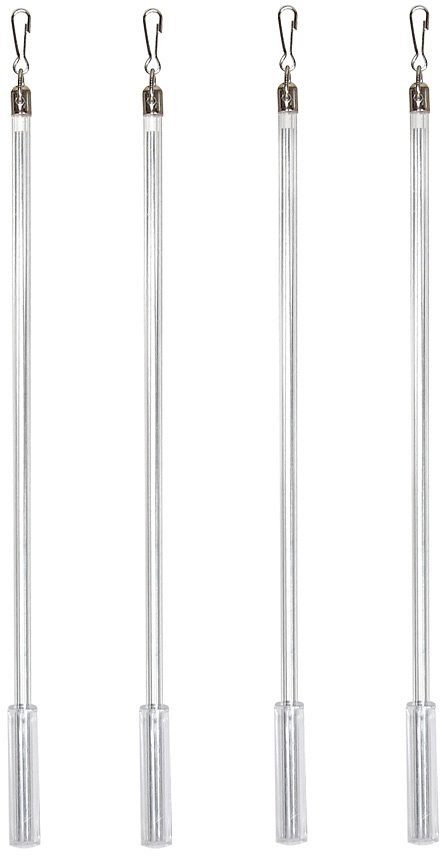 indeko Schleuderstab, Gardinen, Schiebevorhänge, (Set, 4-St), im Fixmaß günstig online kaufen