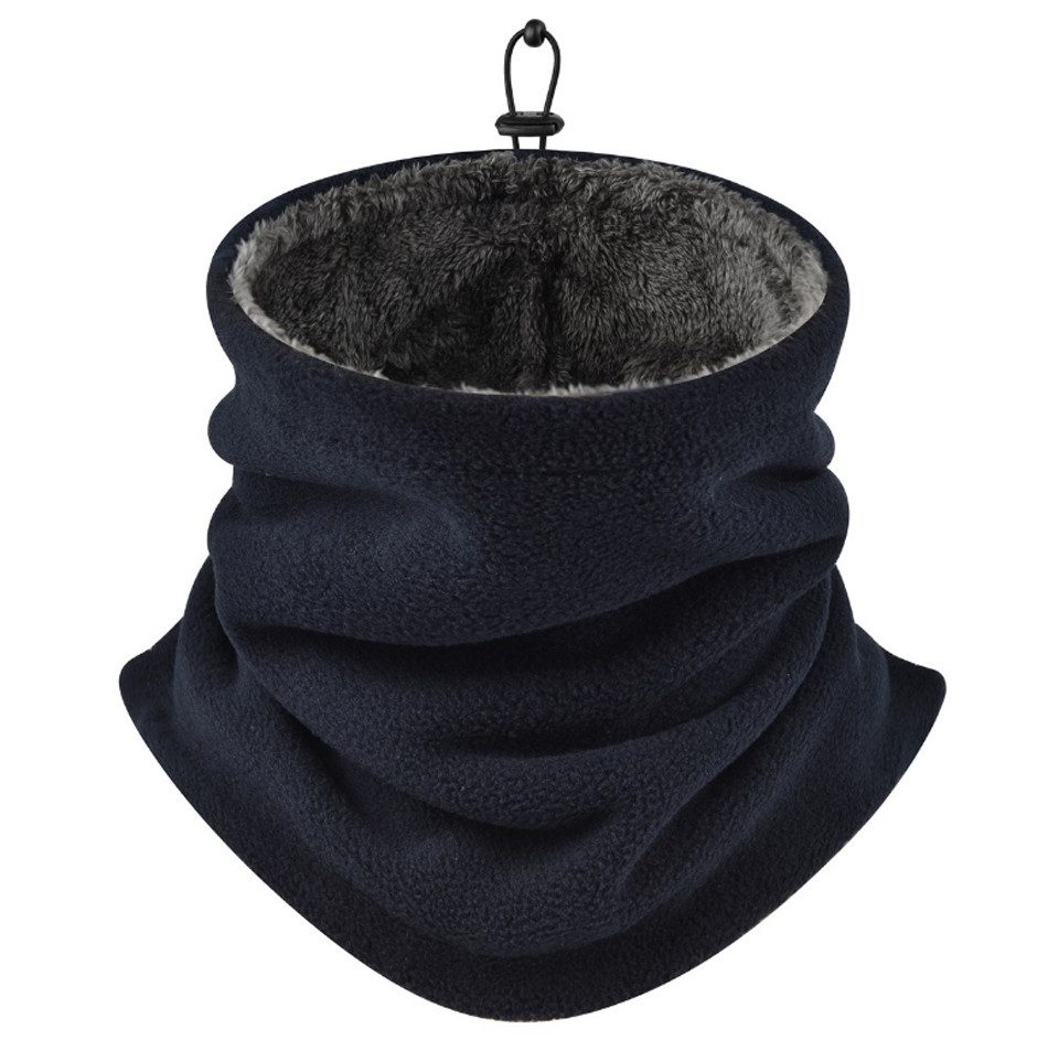 Coonoor Multifunktionstuch Winter Halswärmer Für Herren Damen, Winter Loop Schal Weichem Fleece Halswärmer Winddicht Ski