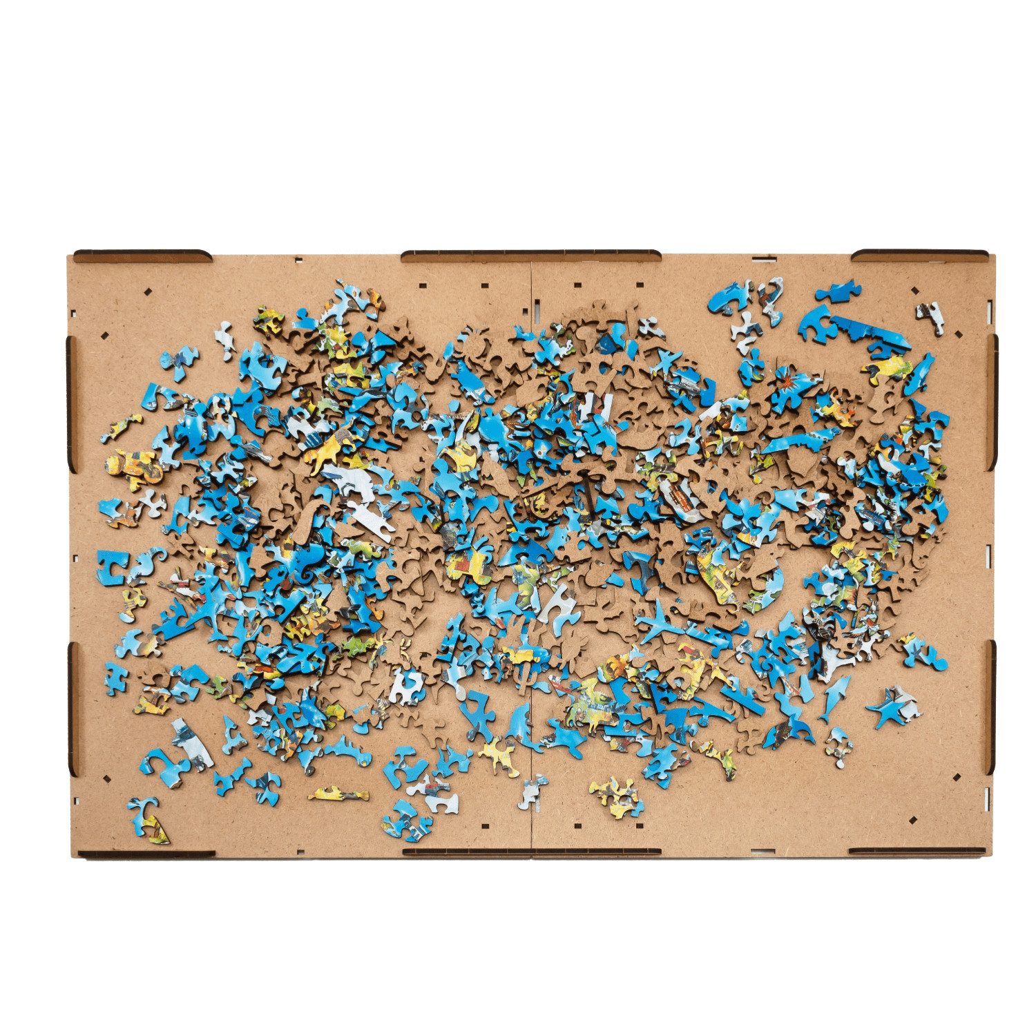 Eco Wood Art Puzzle Eco-Wood-Art Weltkarte Holzpuzzle, 501 Puzzleteile