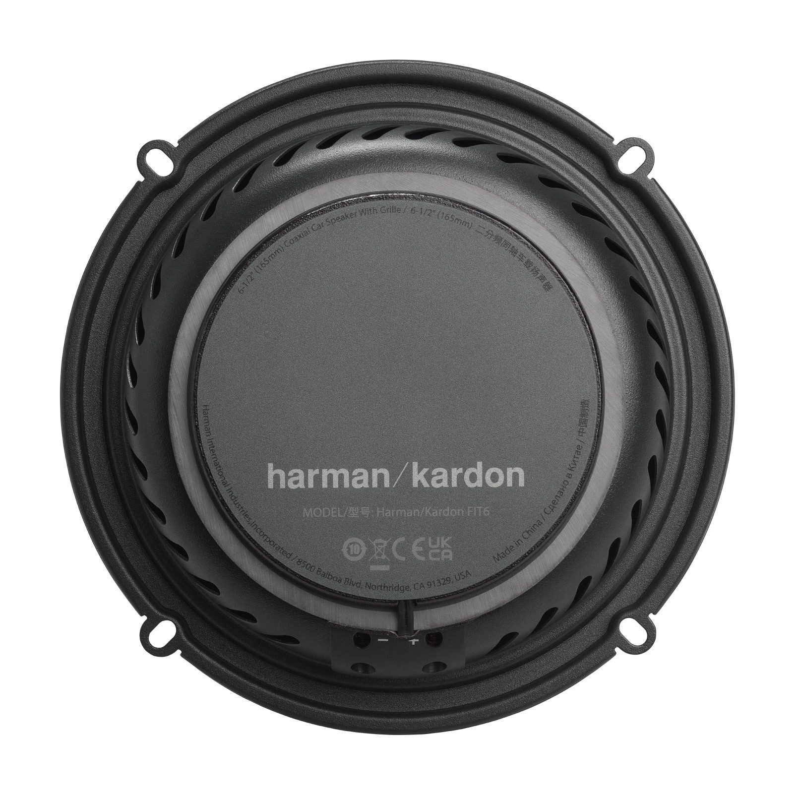 Harman/Kardon FIT6, 165 mm (5-1/4 Zoll) Koaxial-Lautsprecher Auto-Lautsprecher (45 W)