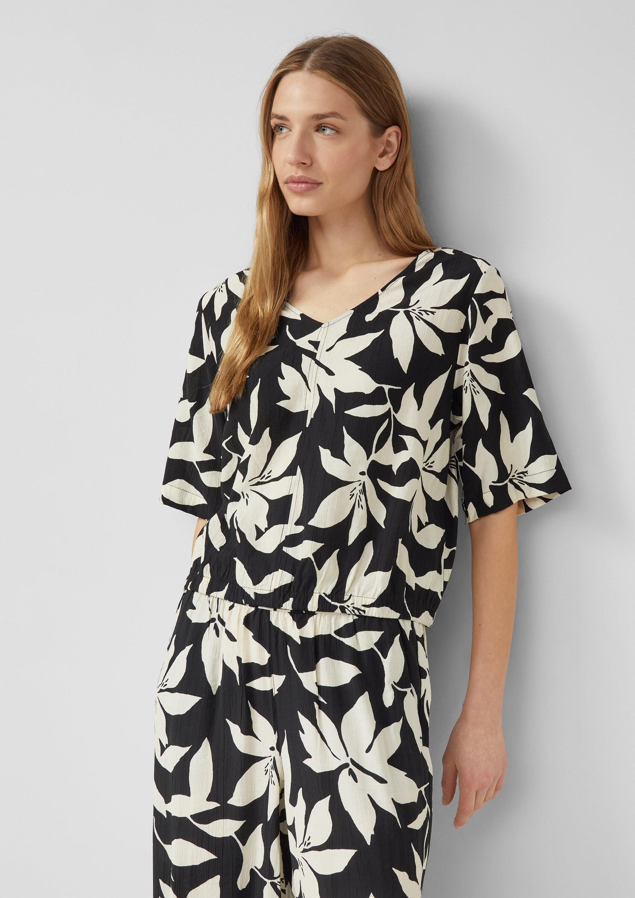 Kurzarmbluse Bluse