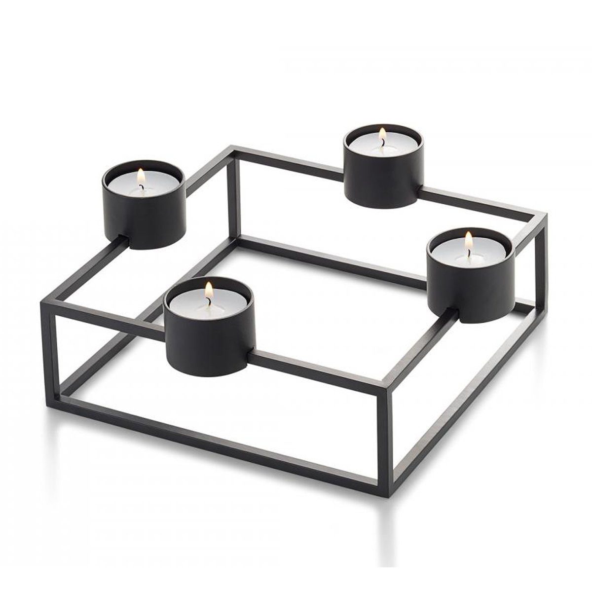 PHILIPPI Teelichthalter Magnetischer Teelichthalter, Adventskranz CUBO