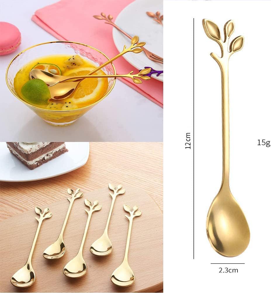 KEENZO Besteck-Set 12tlg.Kaffeelöffel-Ständer-Set mit Schwanensockel Dessertlöffel (12-tlg), 6 Personen, Edelstahl – Bild 4 von 5