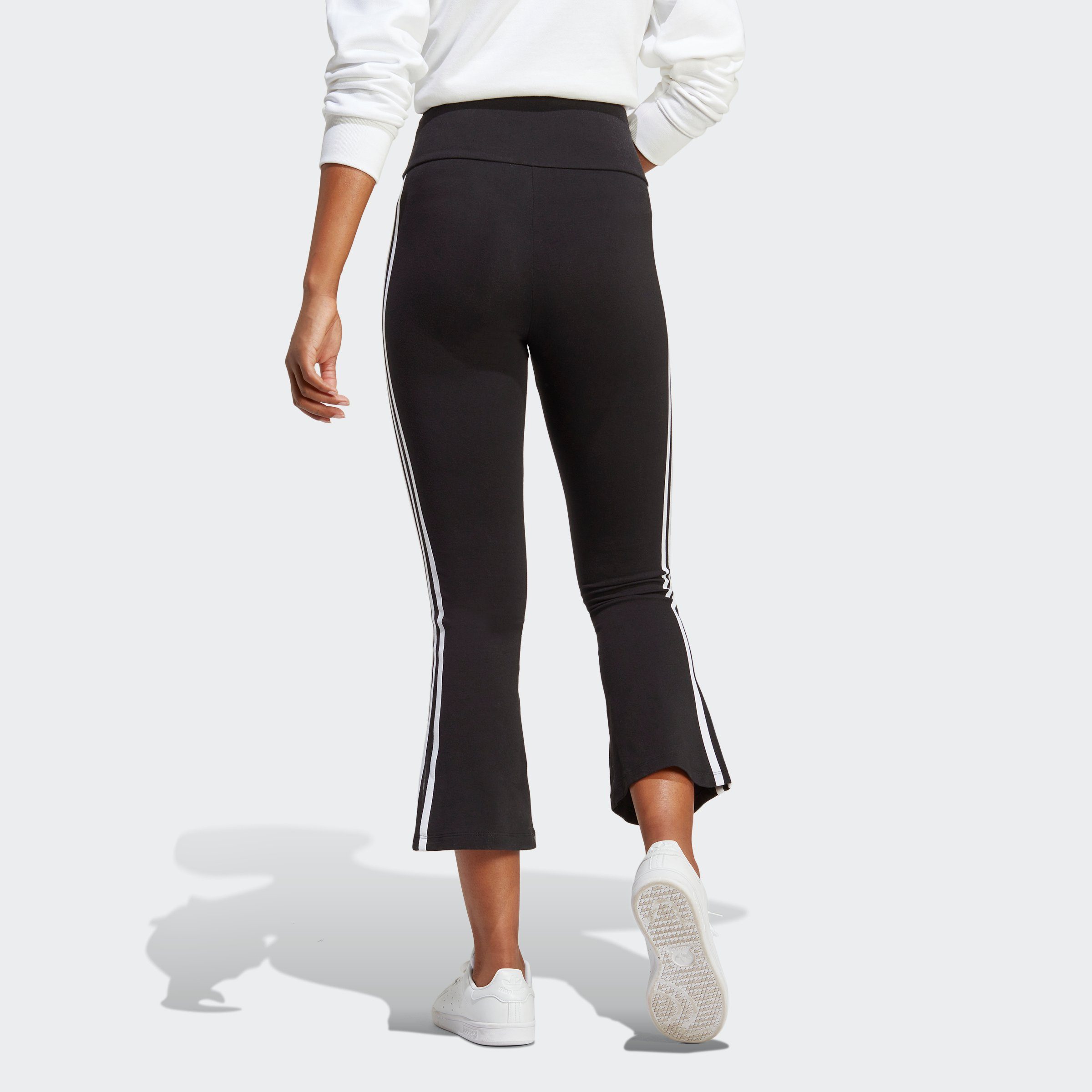 adidas Originals Leggings ADICOLOR CLASSICS 3-STREIFEN (1-tlg) FLARE Black