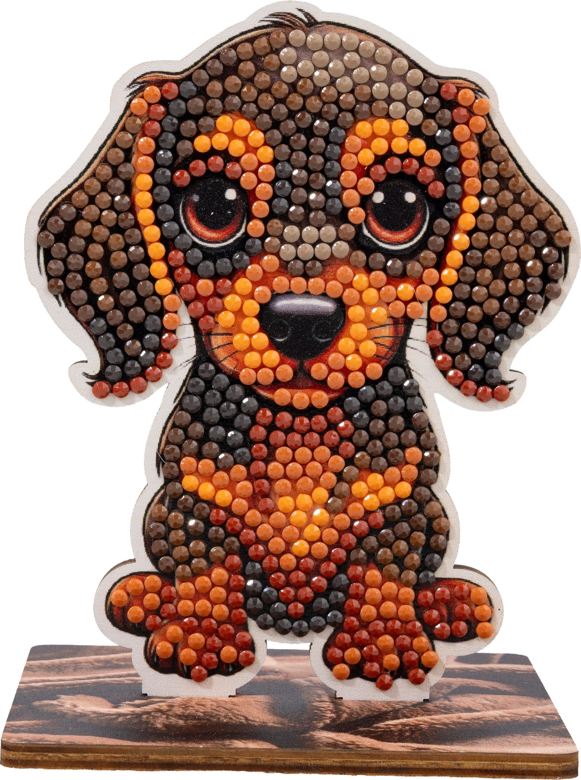CRAFT Buddy Malvorlage Diamond Painting "Crystal Art Wildlife Buddies", 8,4x5,4x11cm