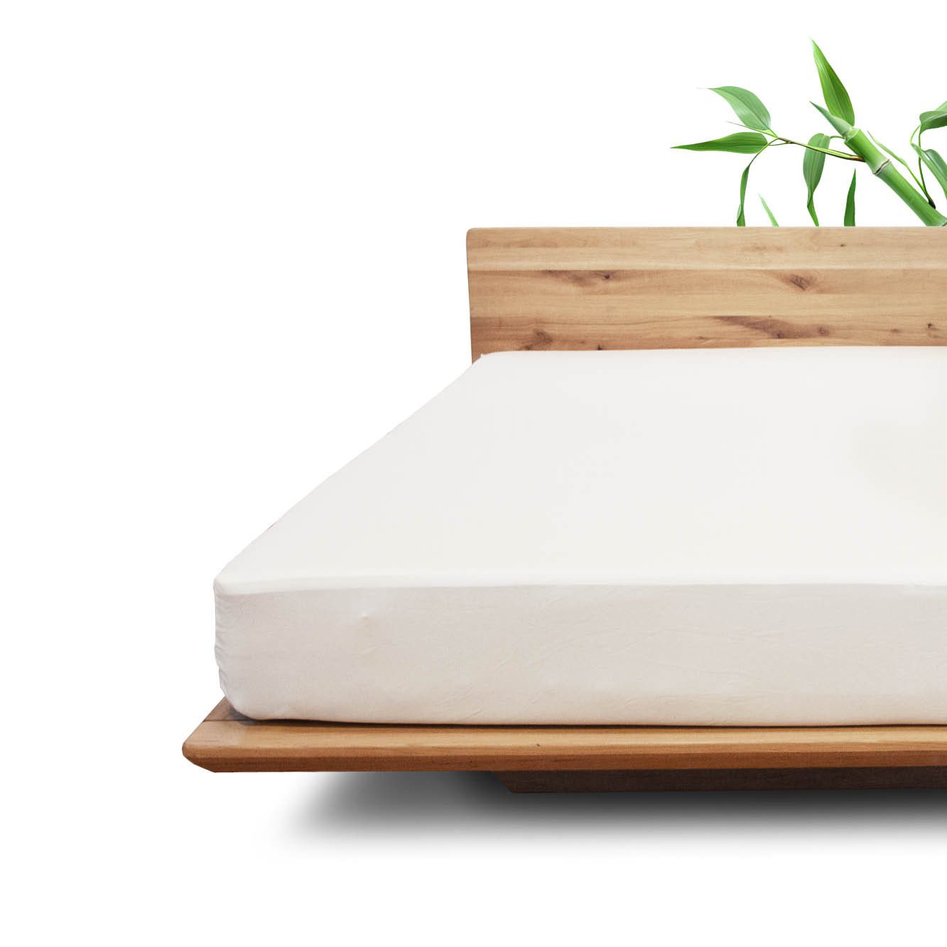 JONA SLEEP Spannbettlaken Premium Matratzen Spannbetttuch Bamboo, Gummizug: kein Verrutschen - dank robustem Multi-Stretch Gummi, ideal für den Sommer - kühlender Modal