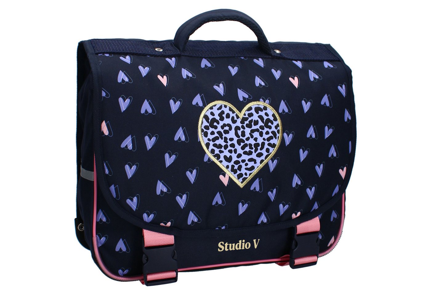 Studio V Rucksack Flower Bomb Schulrucksack Mädchen Schultasche 20,1 Liter