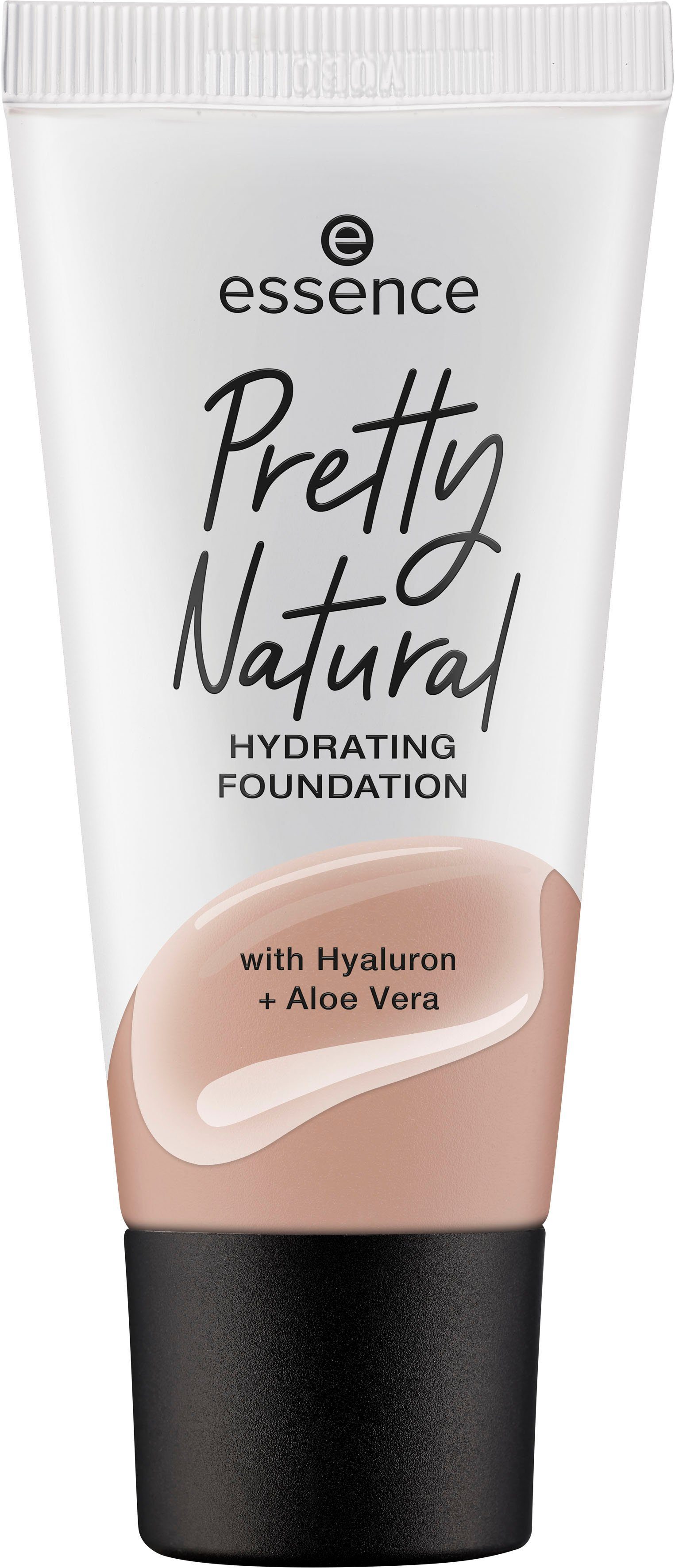 Essence Foundation Neutral Pretty Natural 3-tlg. HYDRATING, Cashmere