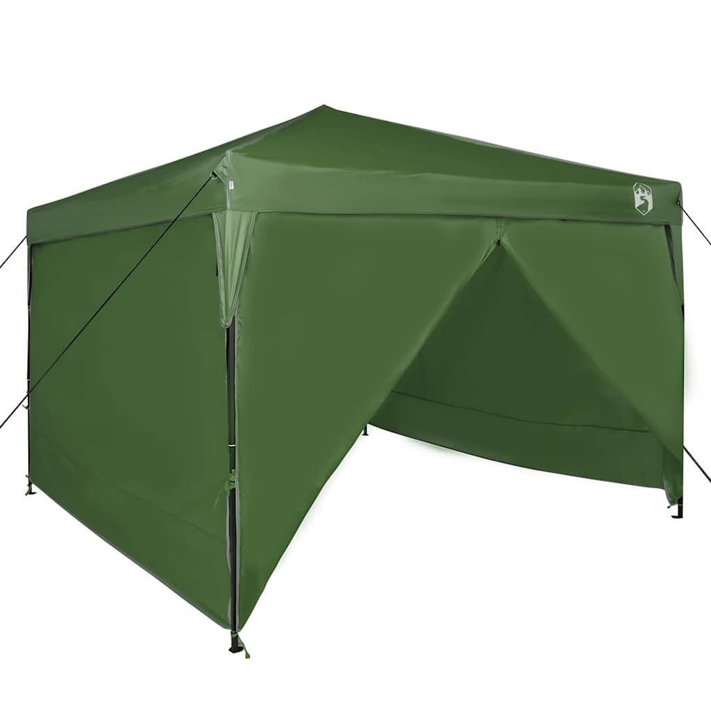 vidaXL Partyzelt Pavillon-Zelt 290 x 290 x 251 cm Grün Stoff