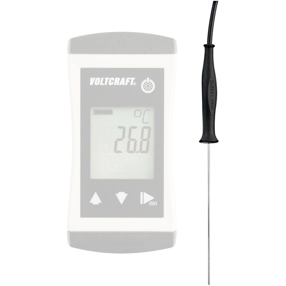 VOLTCRAFT Thermodetektor VOLTCRAFT TPT-204 Einstechfühler -70 bis 250 °C Fühler-Typ Pt1000