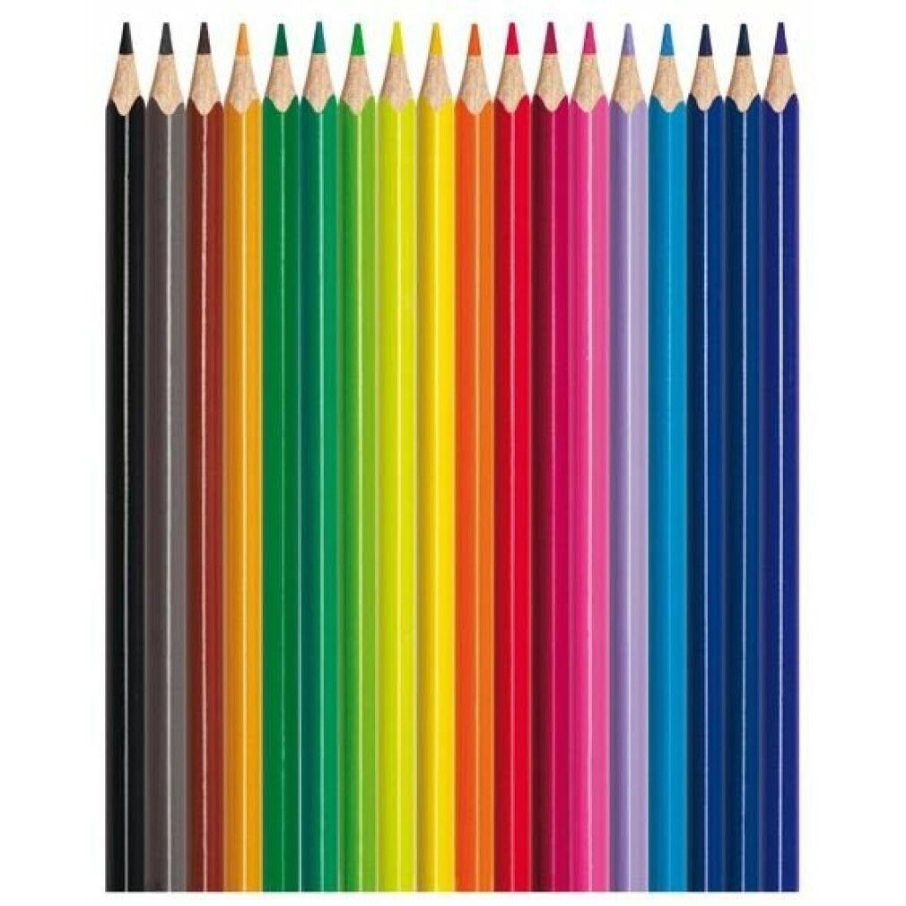 MAPED Buntstift Buntstifte dreieckig Color'Peps 18St.