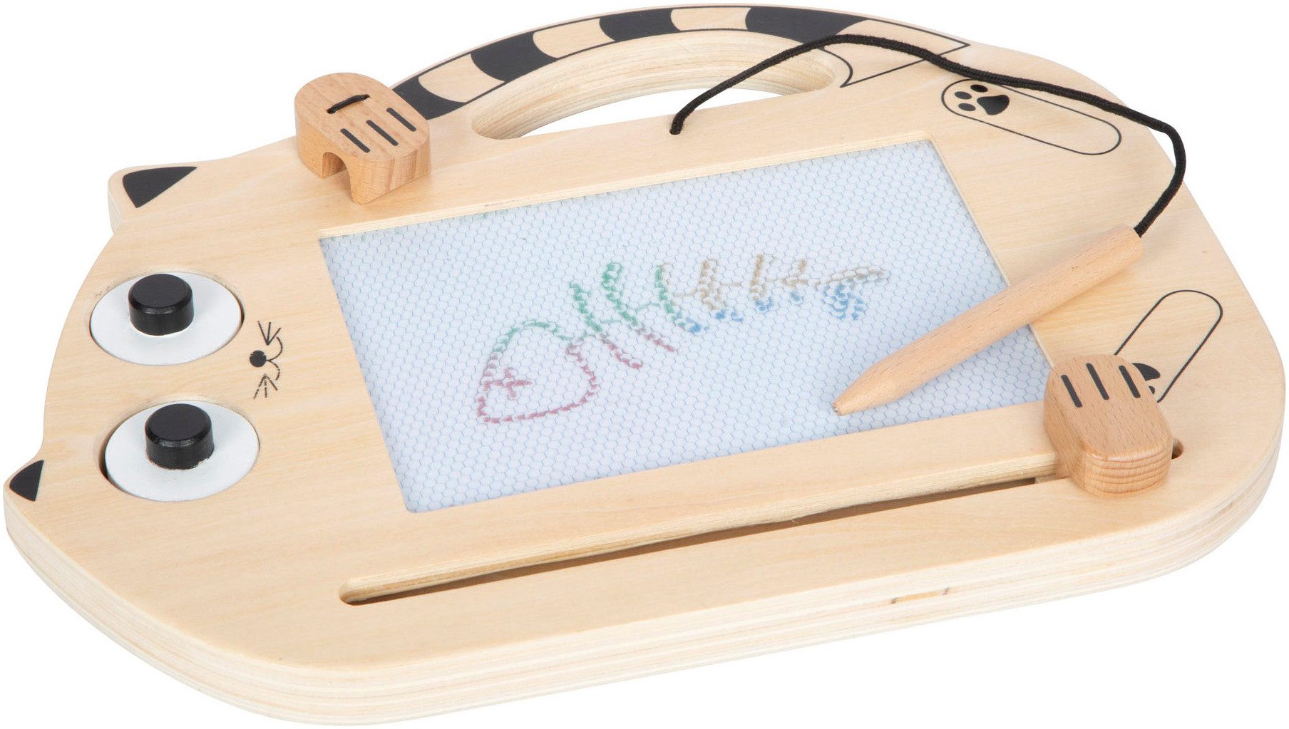 Small Foot Zaubertafel Katze, magnetisch, mit Tragegriff