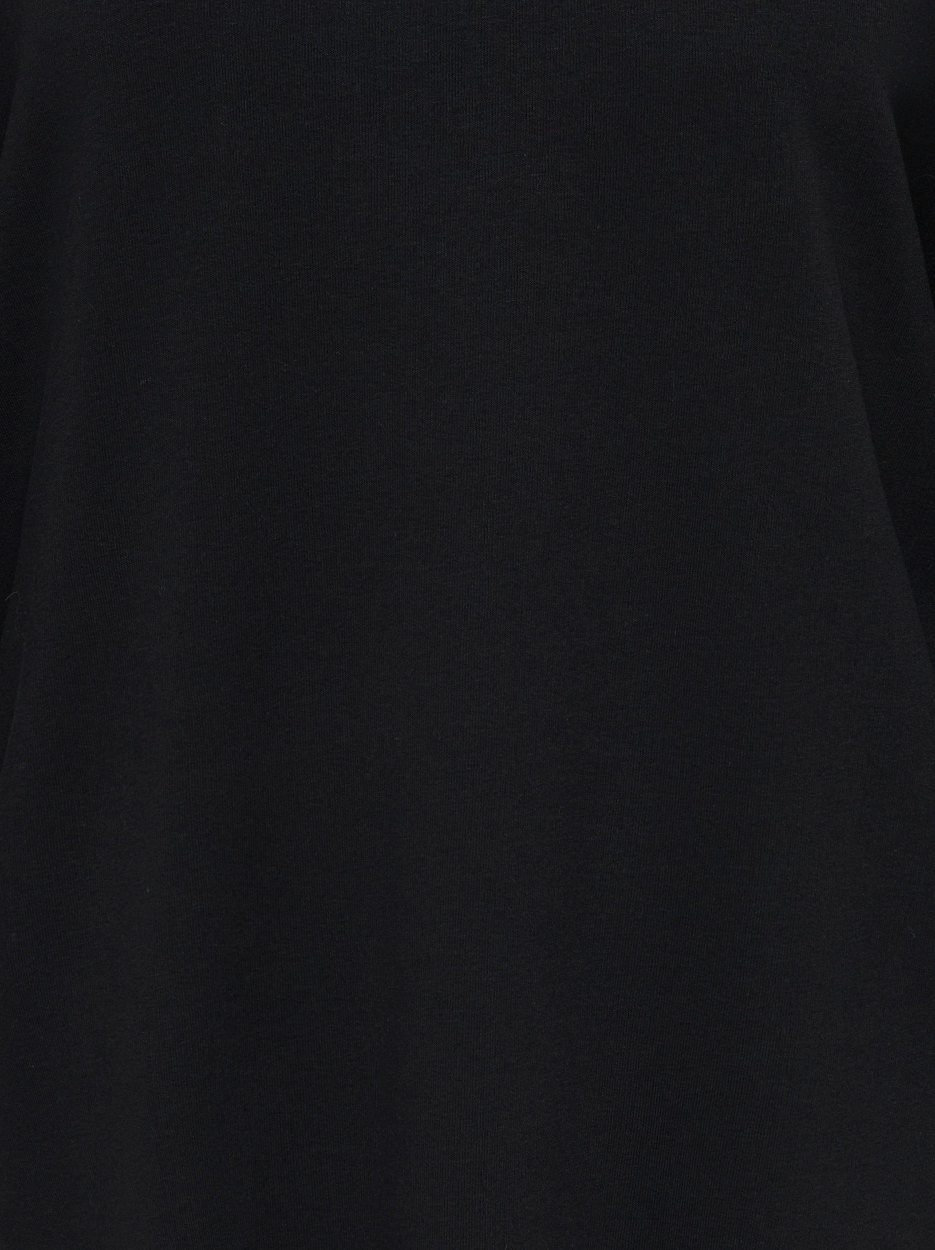 ONLY CARMAKOMA Midikleid CARDONNA L/S MIX O-NECK MIDI DRESS JRS Baumwollmischung