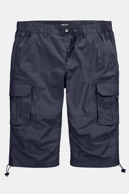 Men Plus Bermudas Men+ 3/4-Cargohose Ripstop teilelastischer Bund