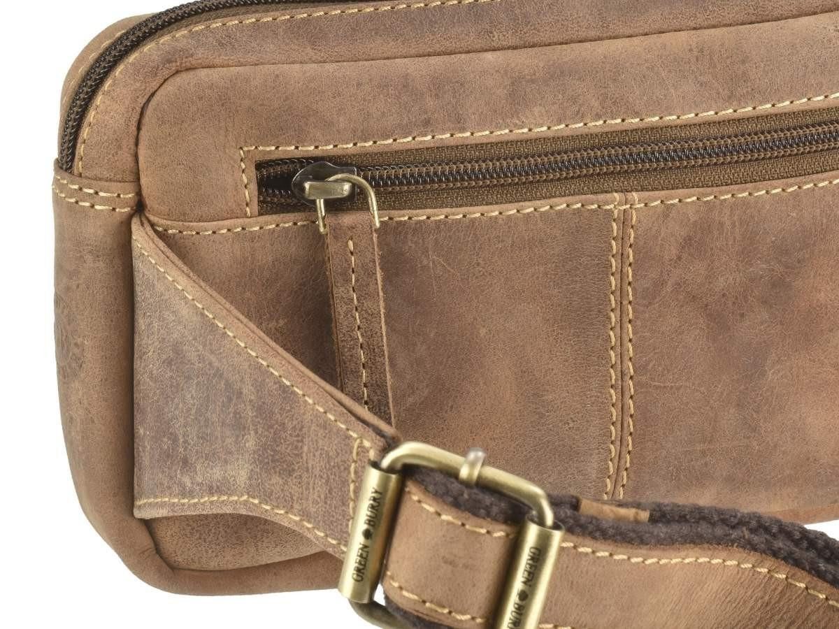Greenburry Bauchtasche Vintage, Hüfttasche, Leder, WaistBag