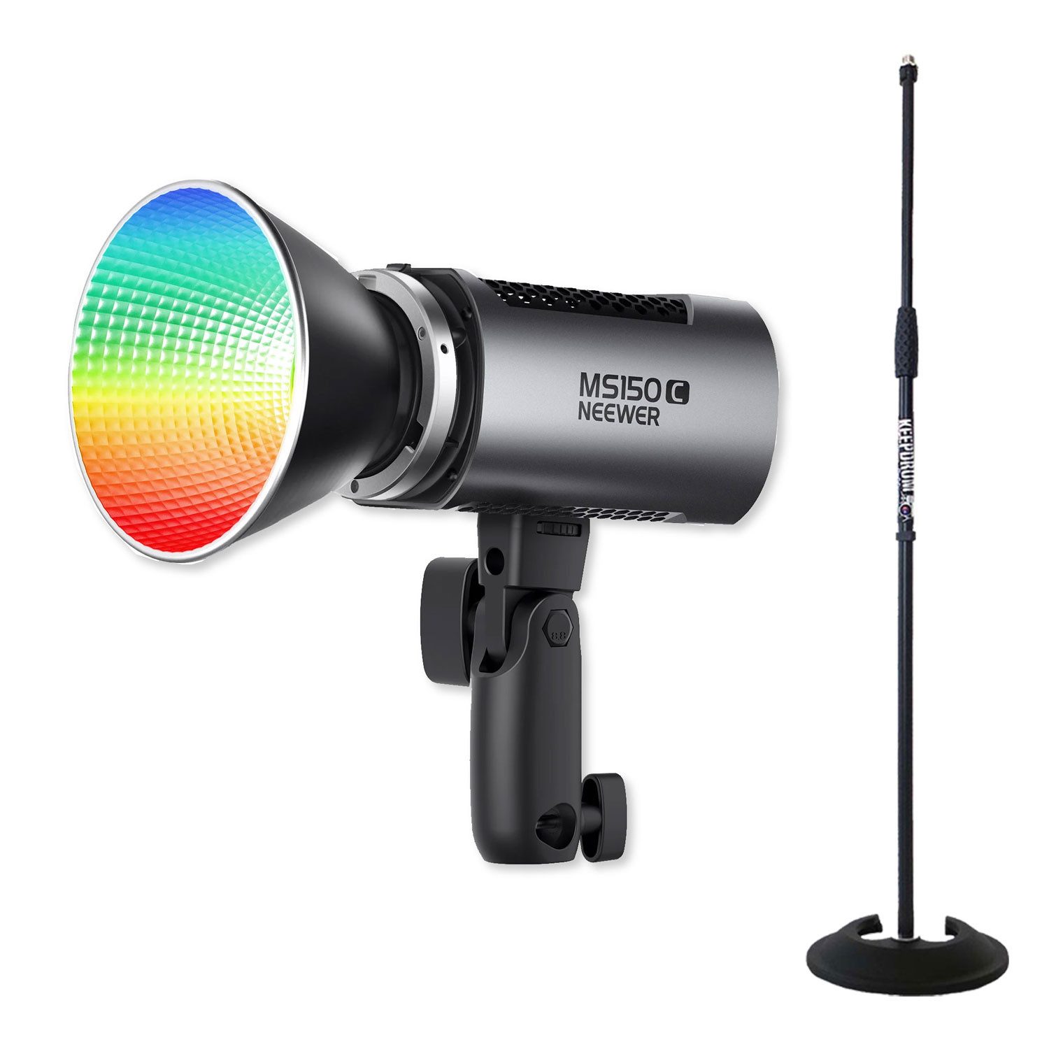 Neewer Videoleuchte Neewer Dauerlicht MS150C RGB Foto-Videolicht mit Stativ, Vorteils-Set mit Stativ