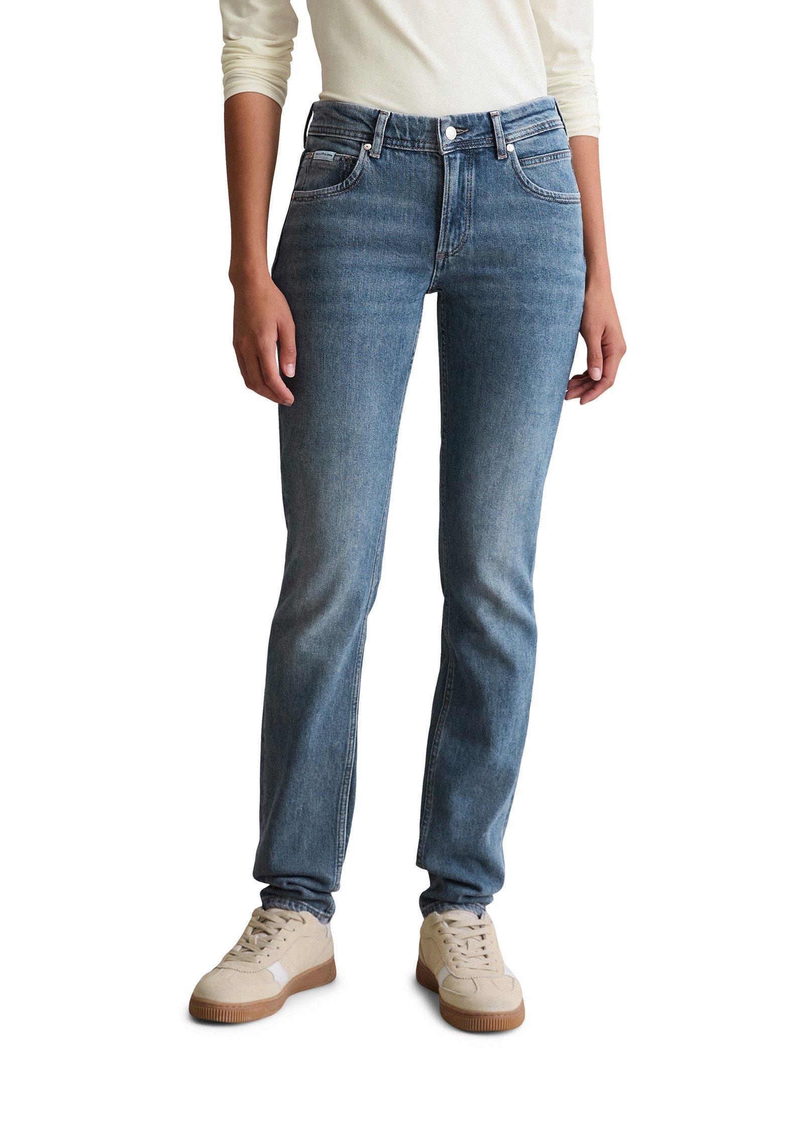 Marc O'Polo DENIM Slim-fit-Jeans aus Organic Cotton-Lyocell-Mix