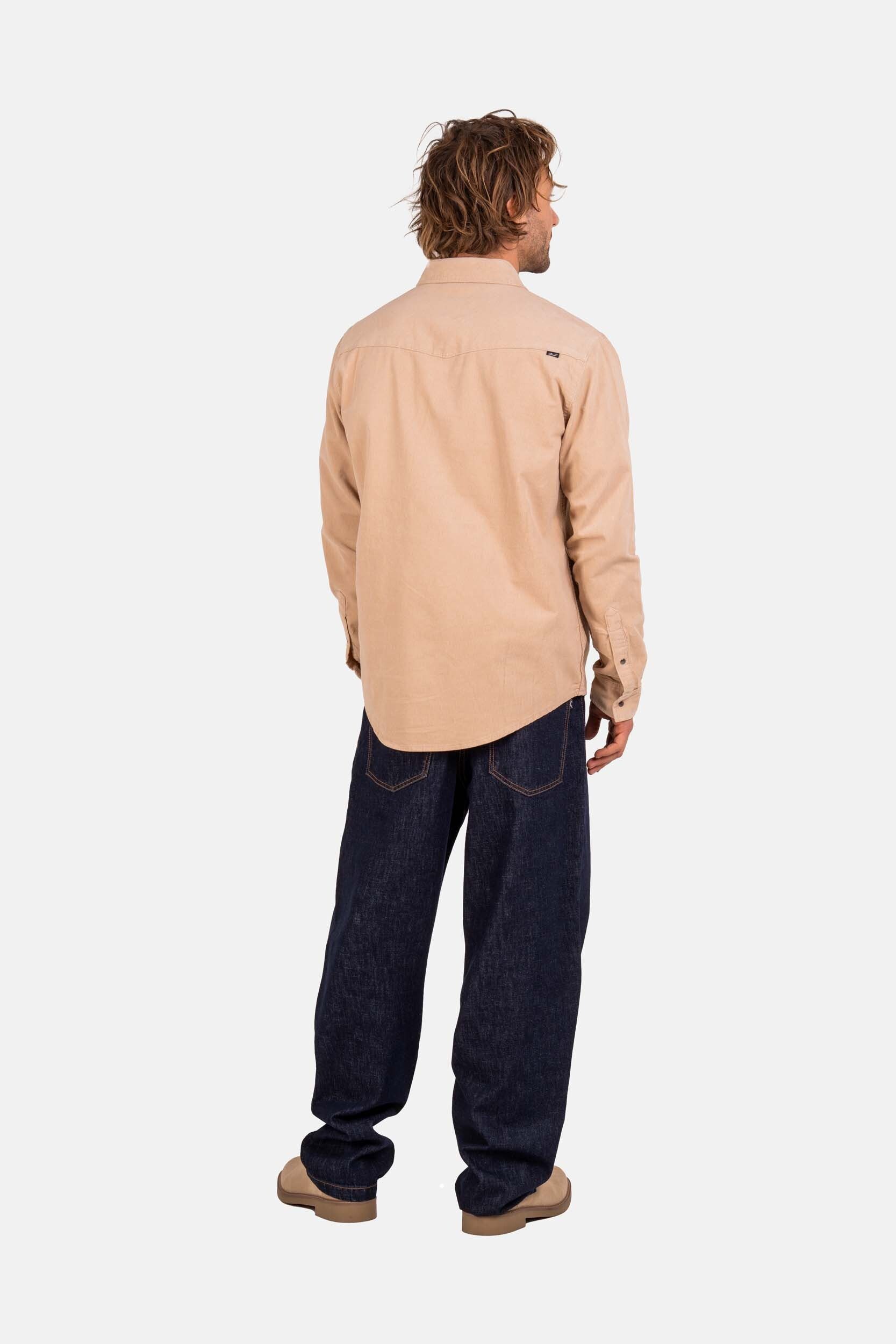 REELL Langarmhemd Western Cord