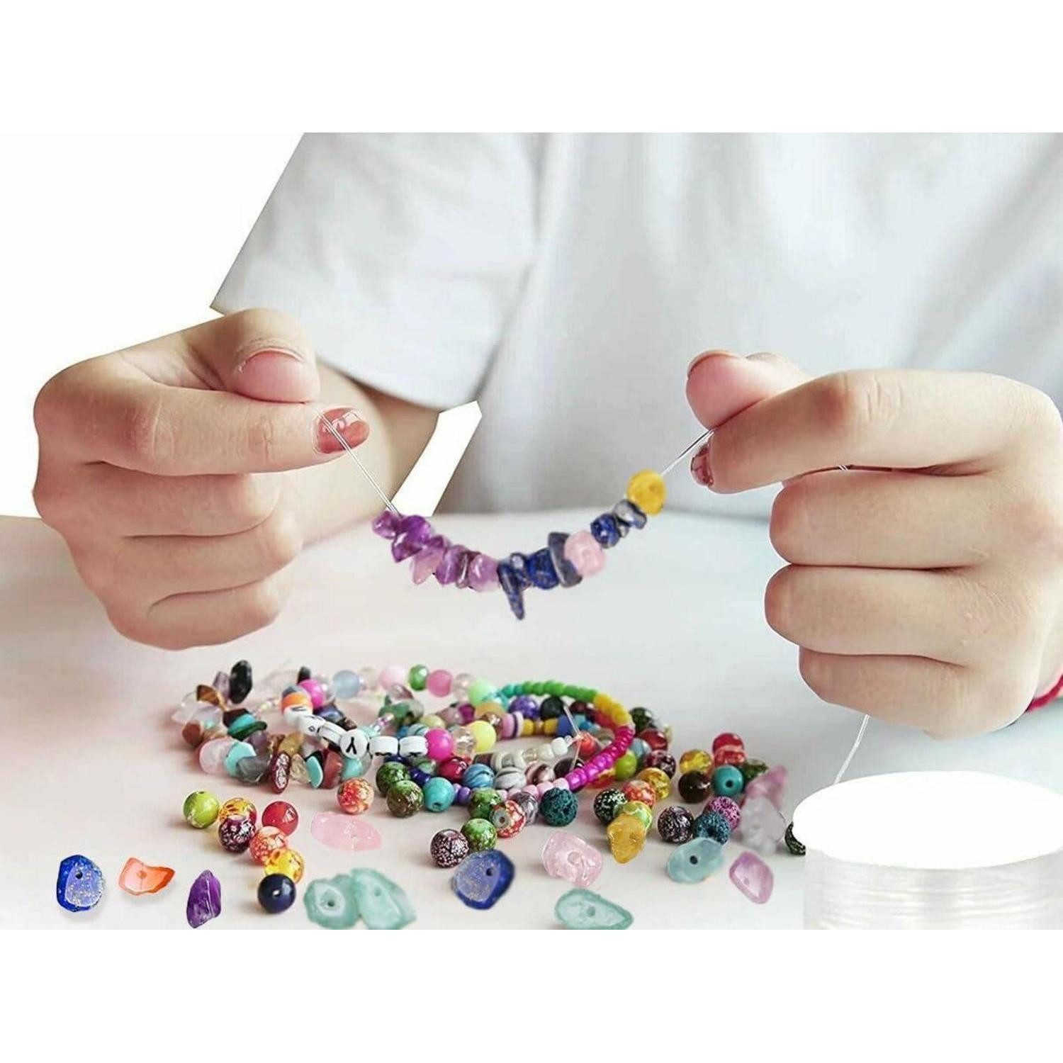 LuxusKollektion Edelstein Perlen Amazonit Kristall Steine DIY Schmuck Crafting 400 Stück 5-8mm